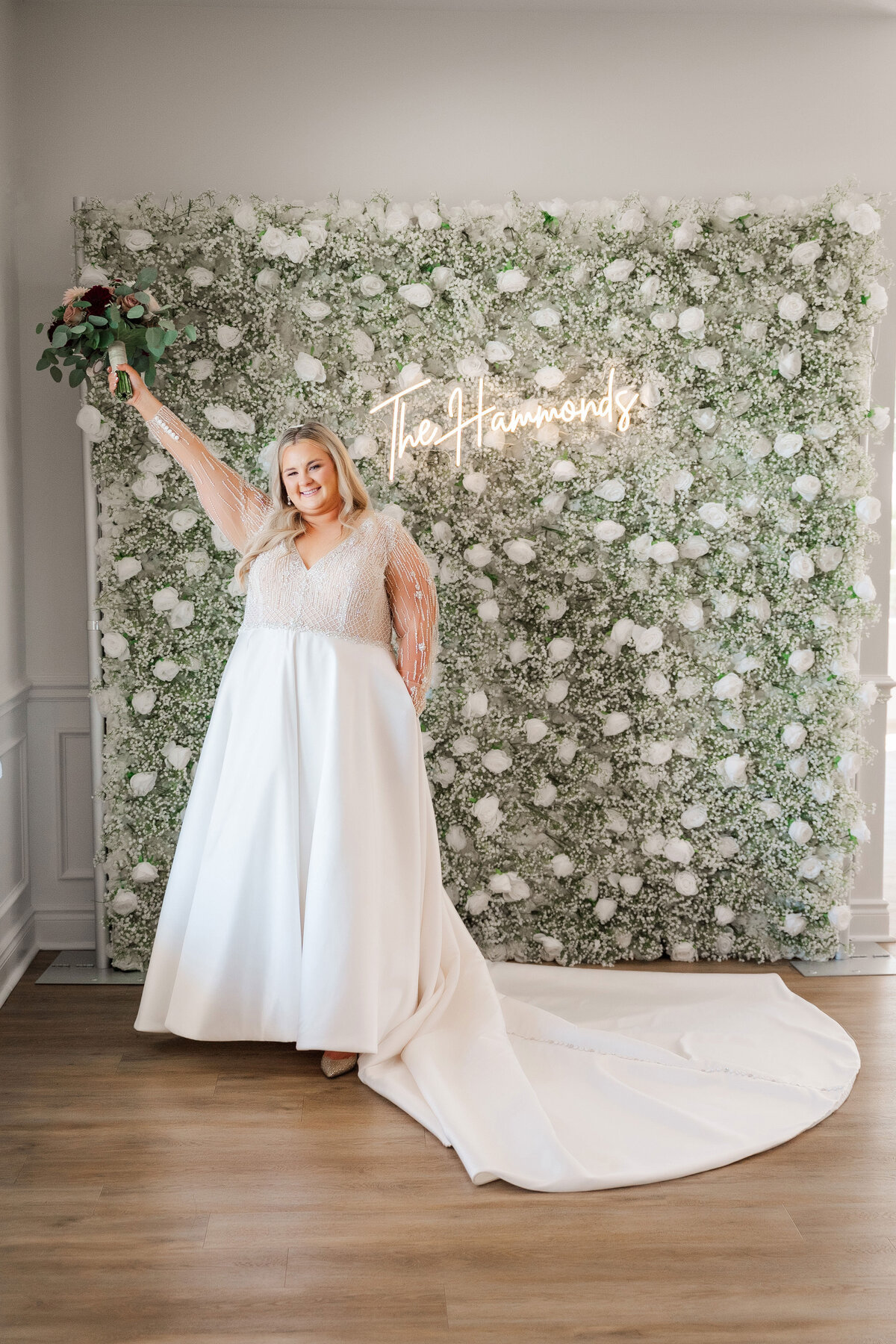 twelve oaks mansion bride before ceremony