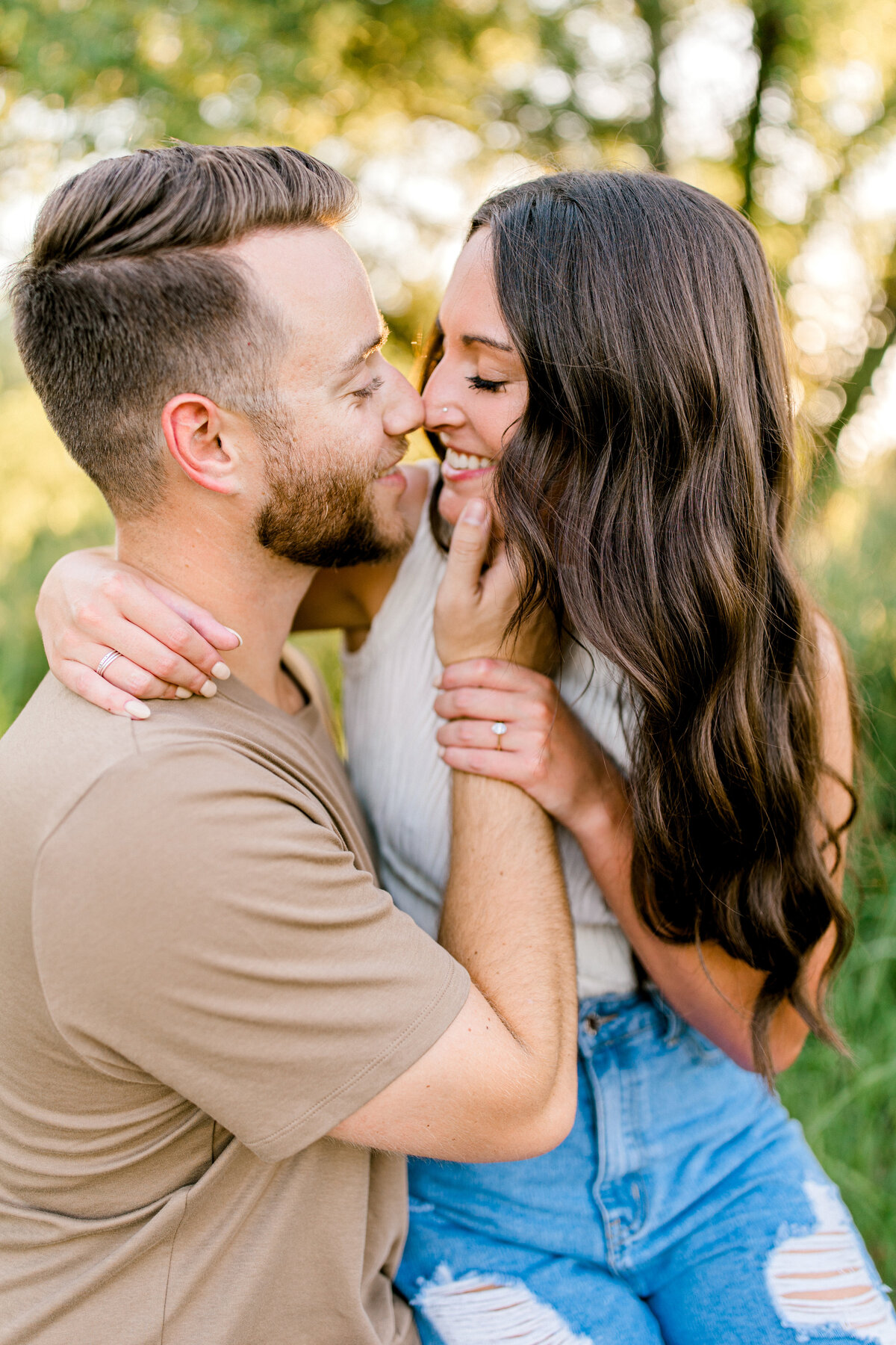 Emily + TJ St. Louis Summer Forest Park Engagement Photos - Sneak Peeks-6