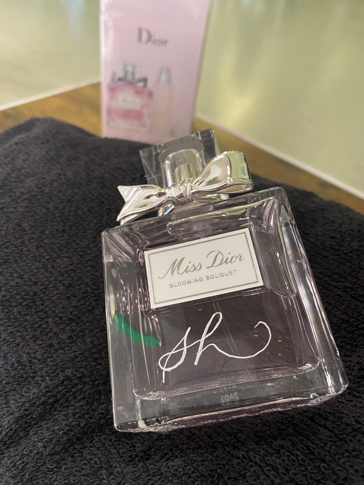 Brand Activation Miss Dior Calligraphy Engraved Perfume