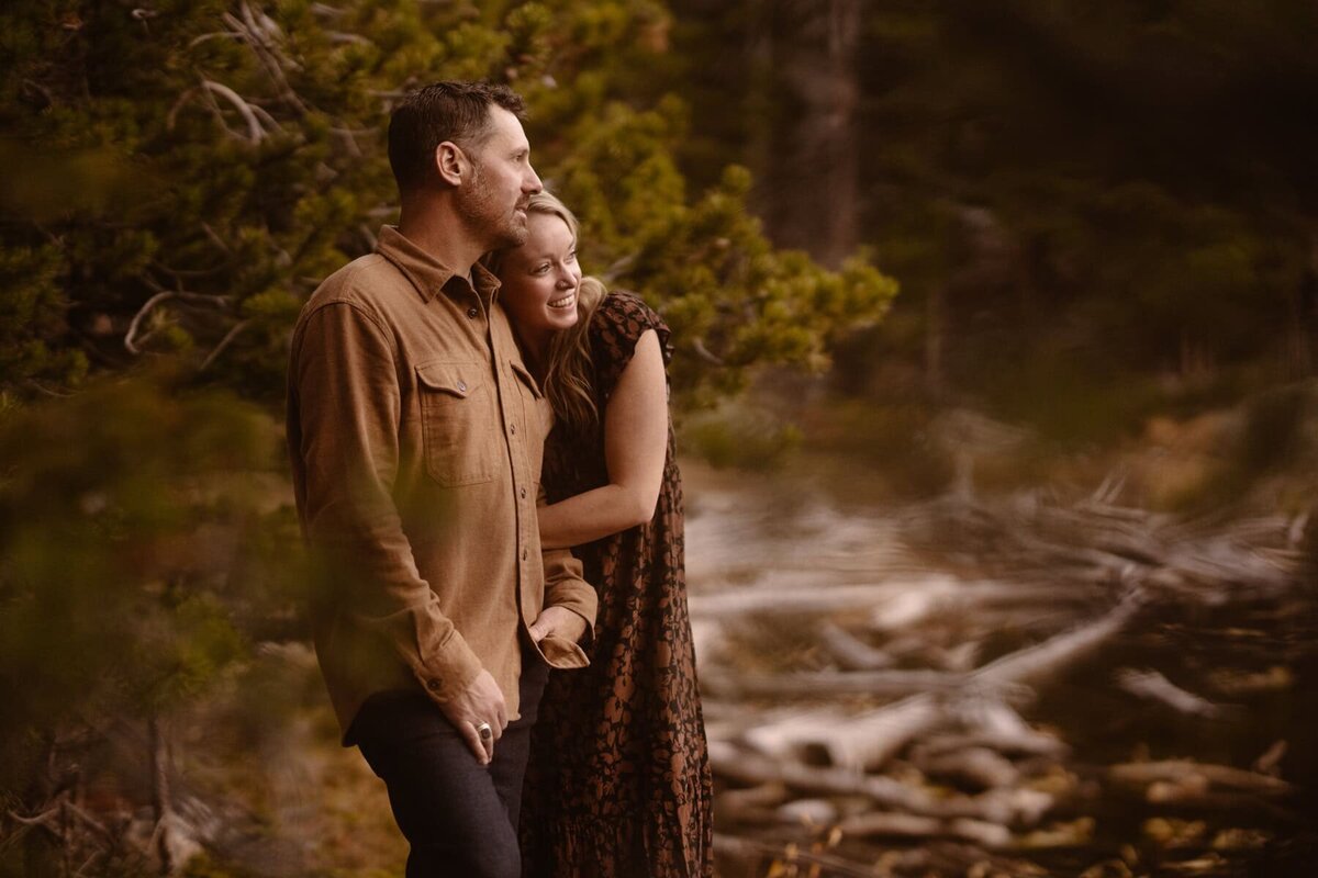 Dream Lake engagement photos