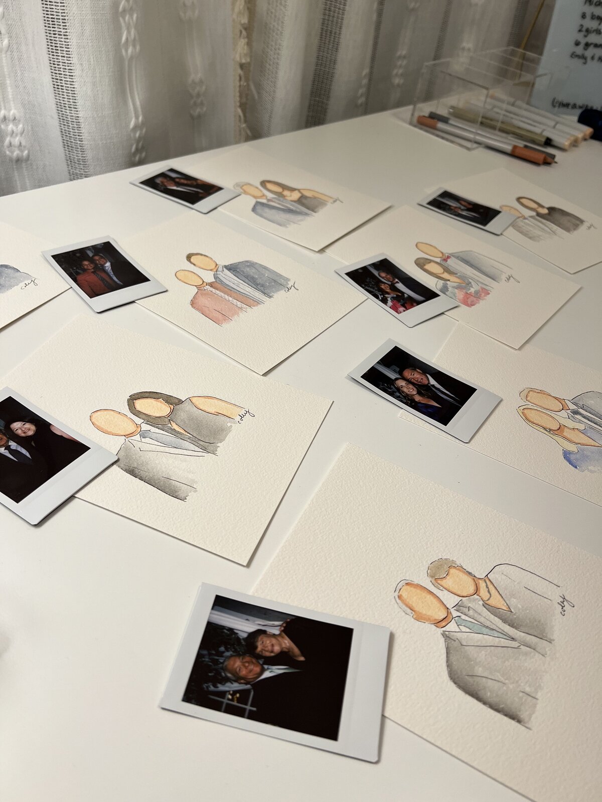 Epstein Stapleford Wedding Guest Portraits