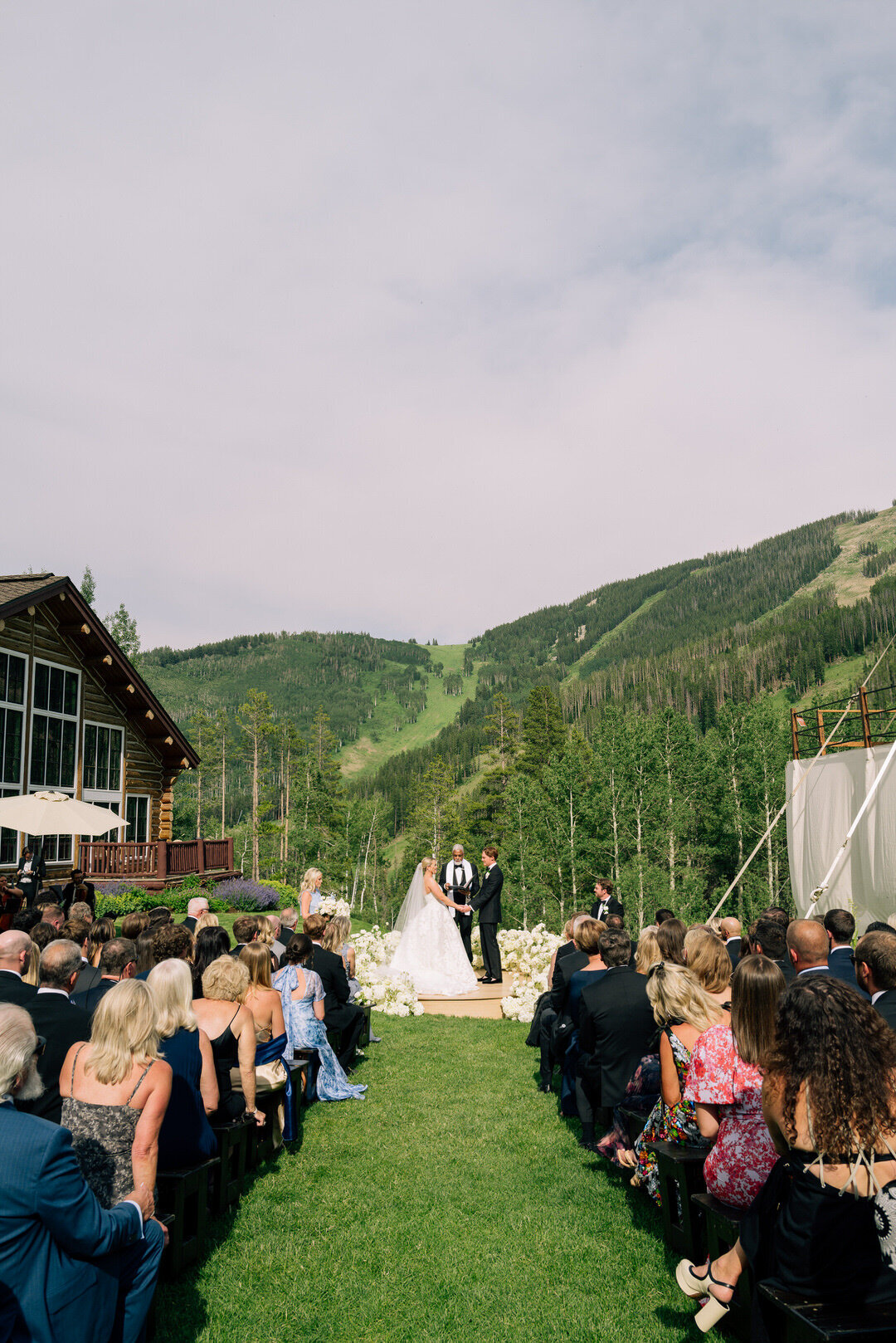 1080 HR TH2 -  Outdoor Mountainside Ceremony Beaver Creek Colorado Wedding by GoBella 10
