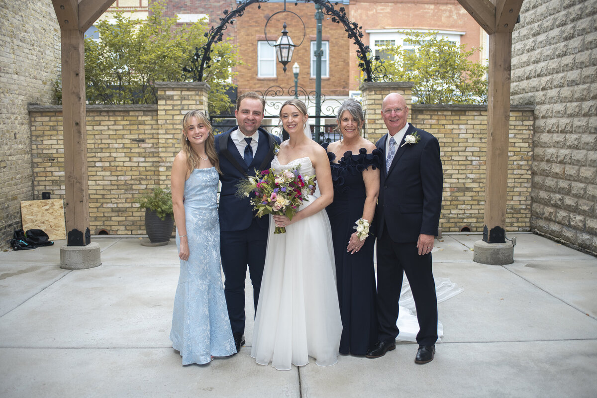 Luxury wedding rings close-up detail