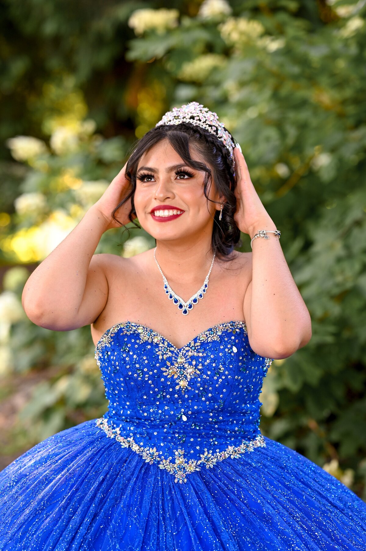 Quince Dress Blue | Lucia Isabel