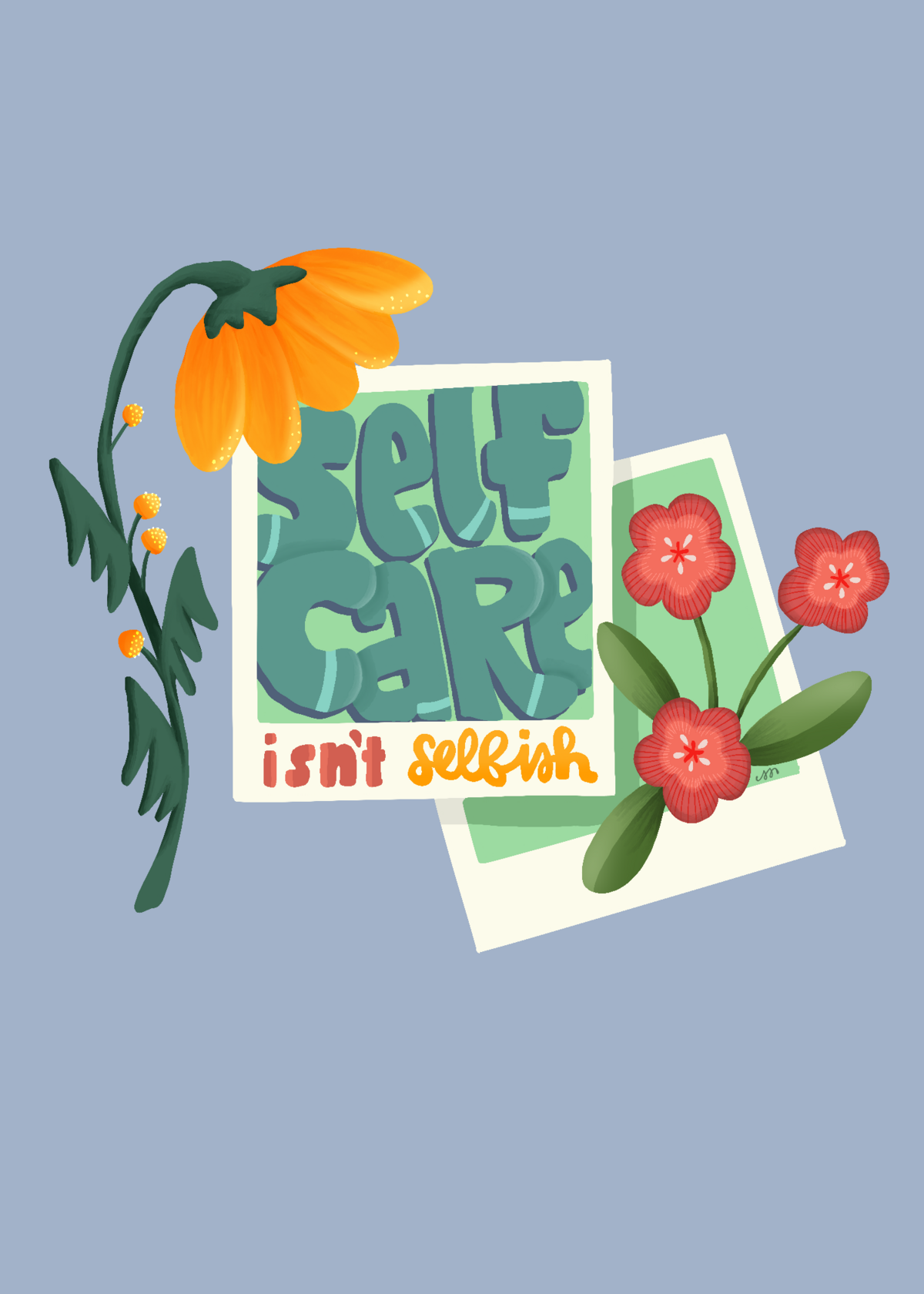 Self Care Greeting Card