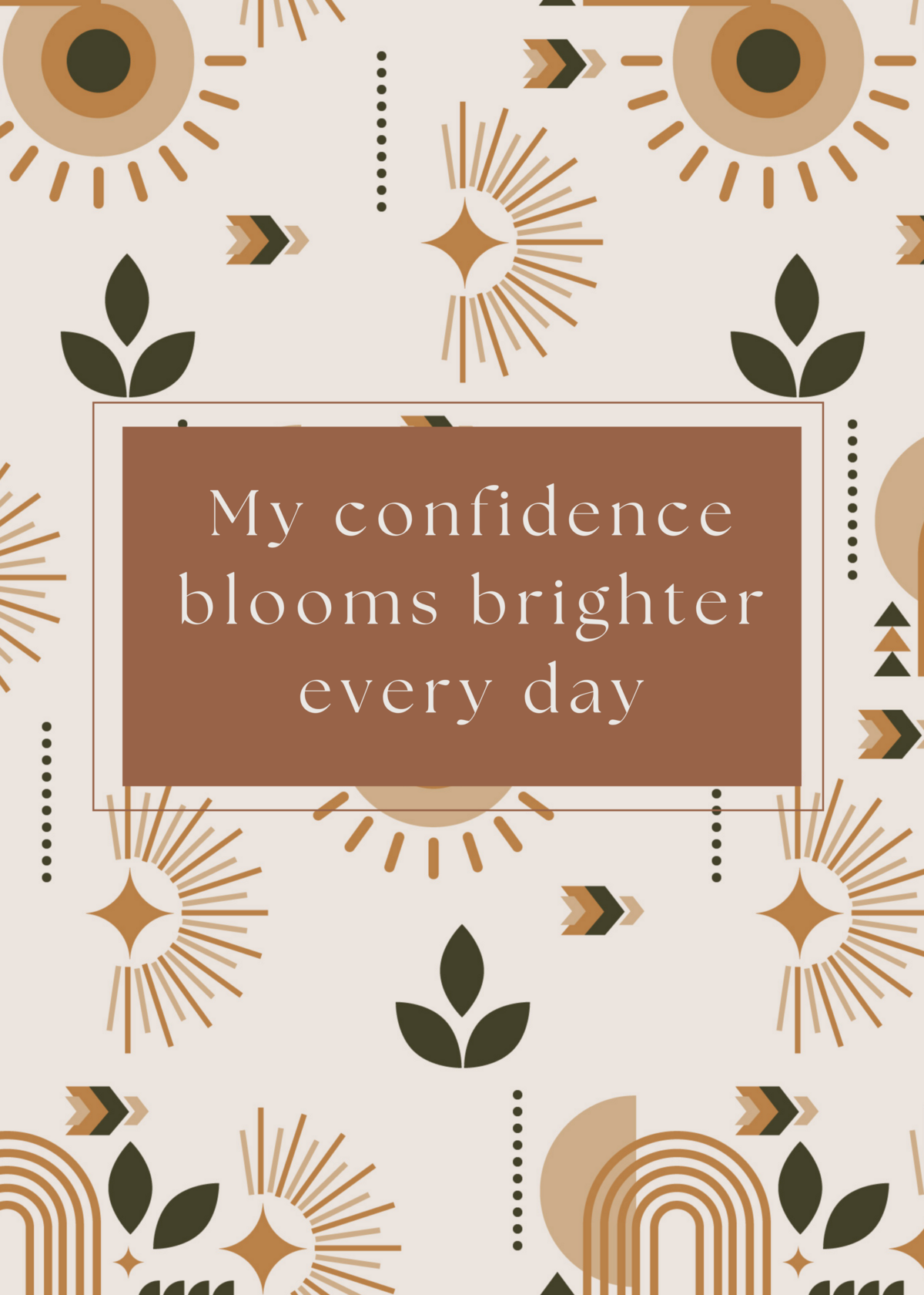 Copy of Boho Affirmations 