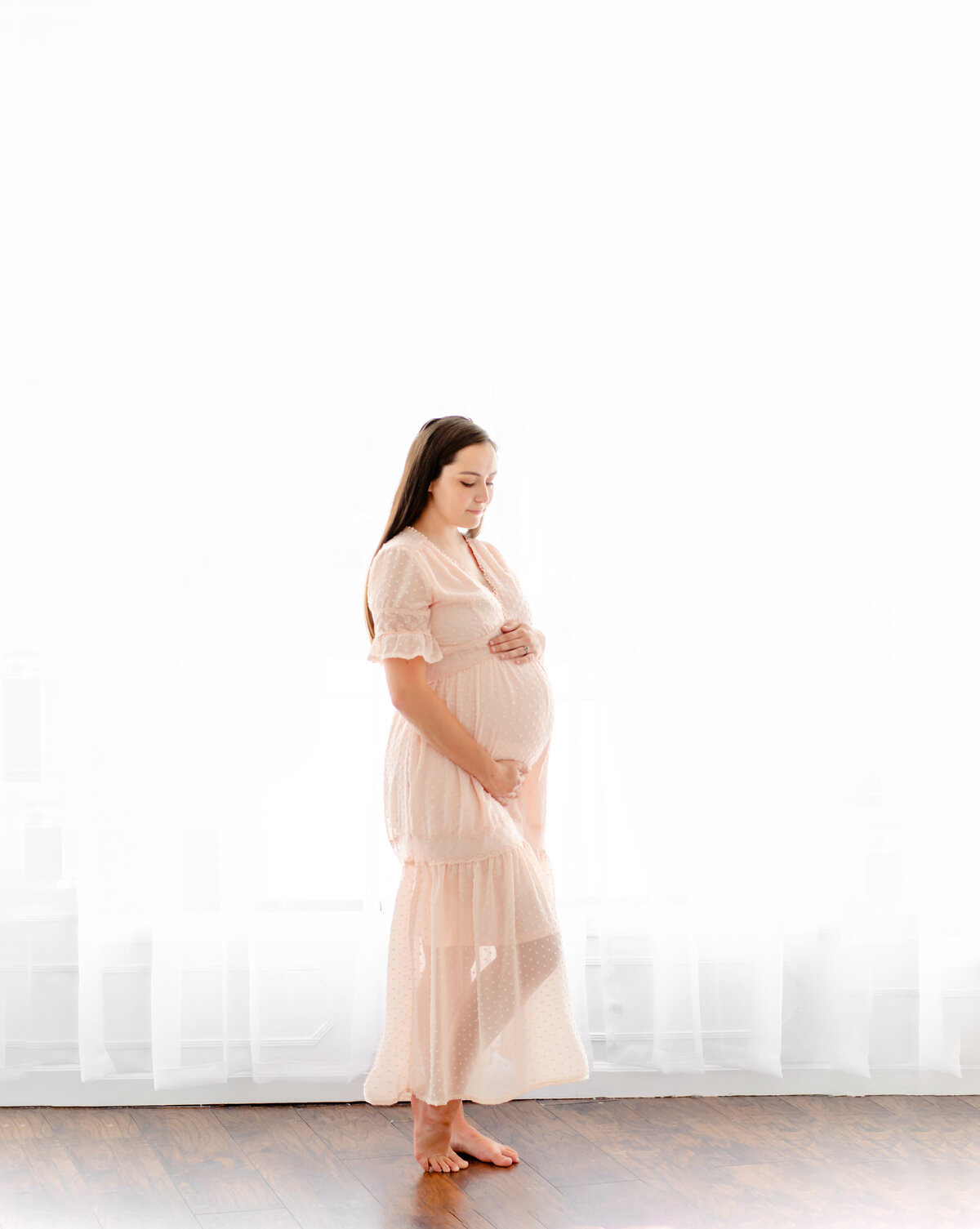 maternity-pink-dress