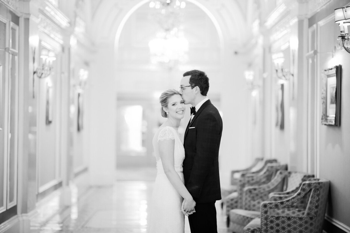 Boston public library wedding photography