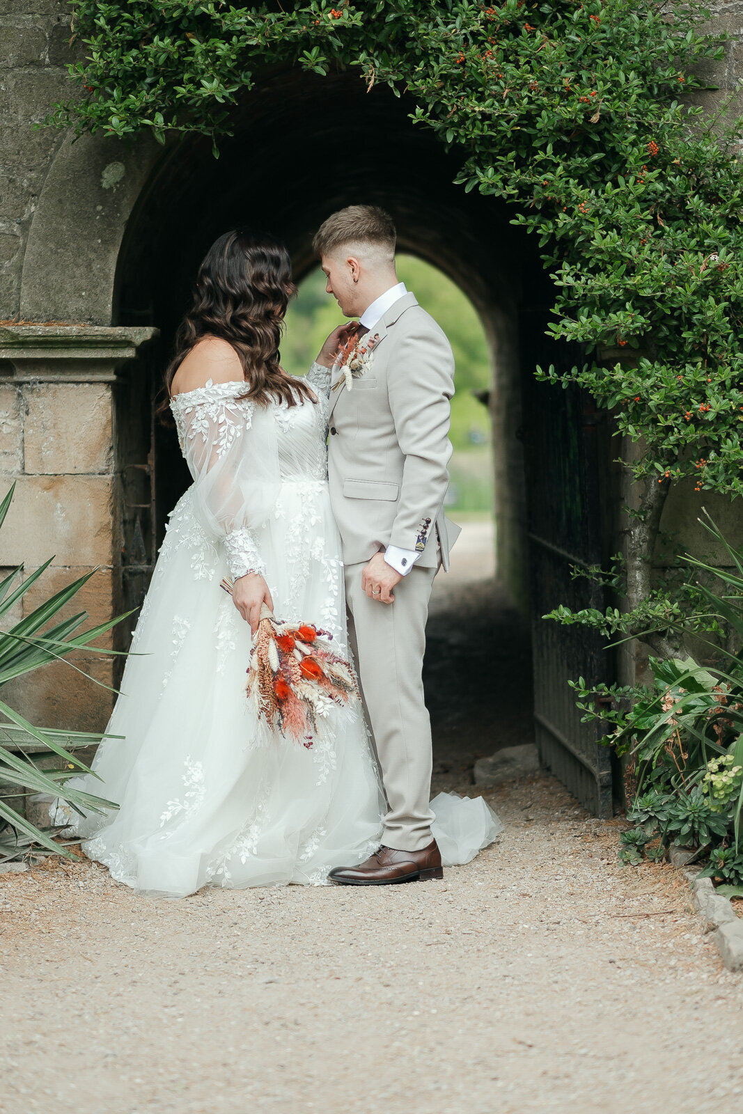Romantic Nottingham Wedding at Newstead Abbey - Timeless Love in a Historic Setting-103