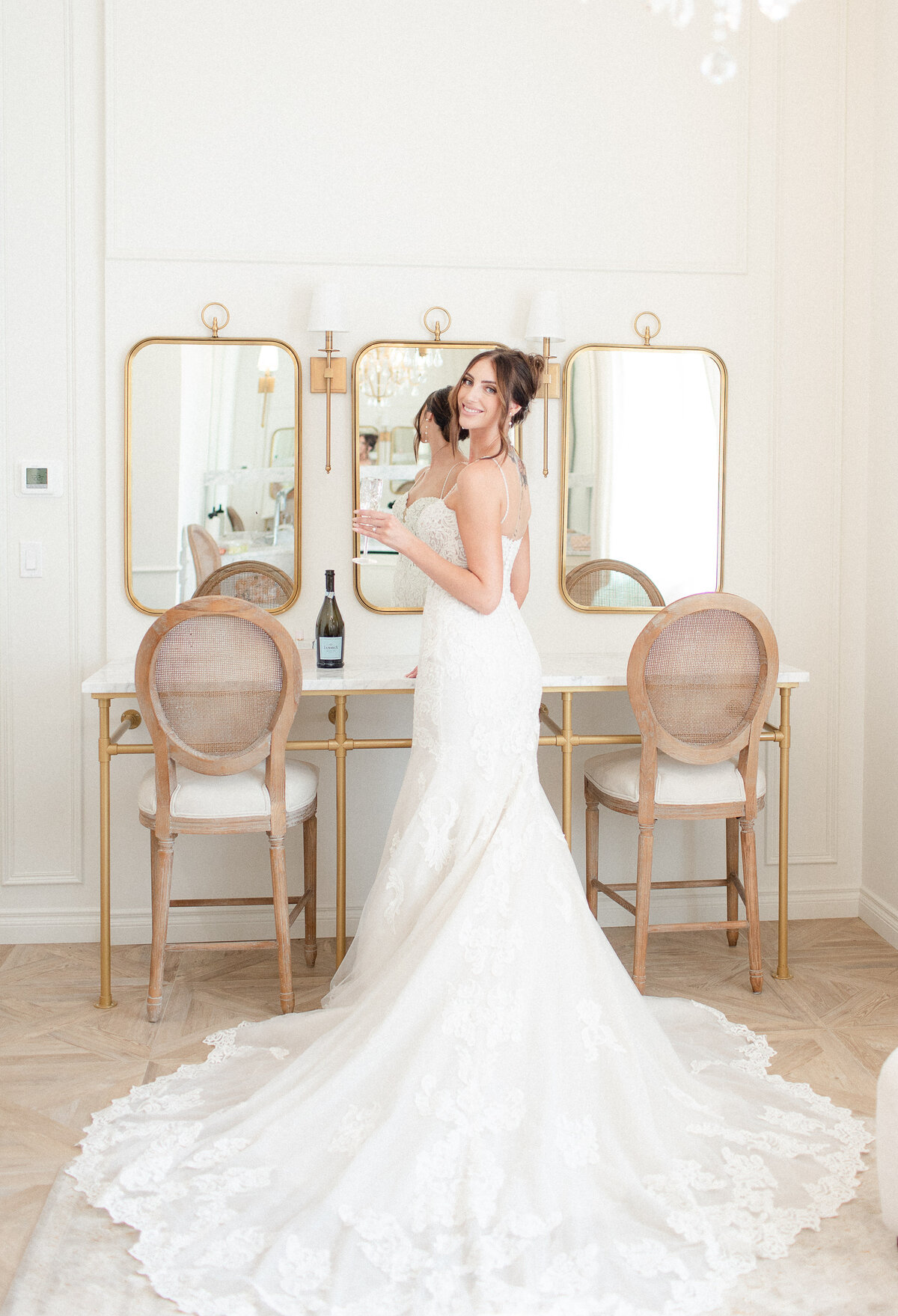 Bride Getting Ready