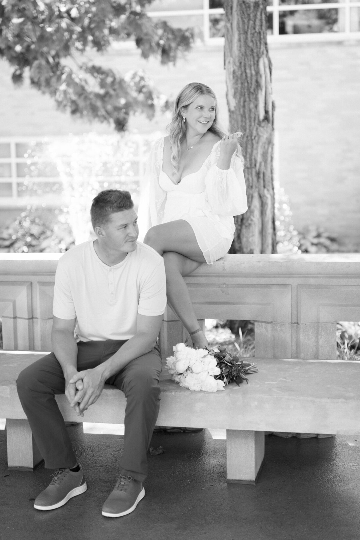 Kate + Tyler - Engagement Couples Session - Forest Park - St. Louis Engagement - St. Louis Wedding Photographer-86