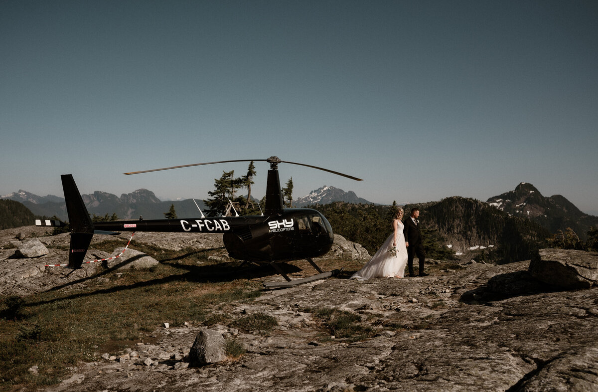Vancouver Helicopter Elopement