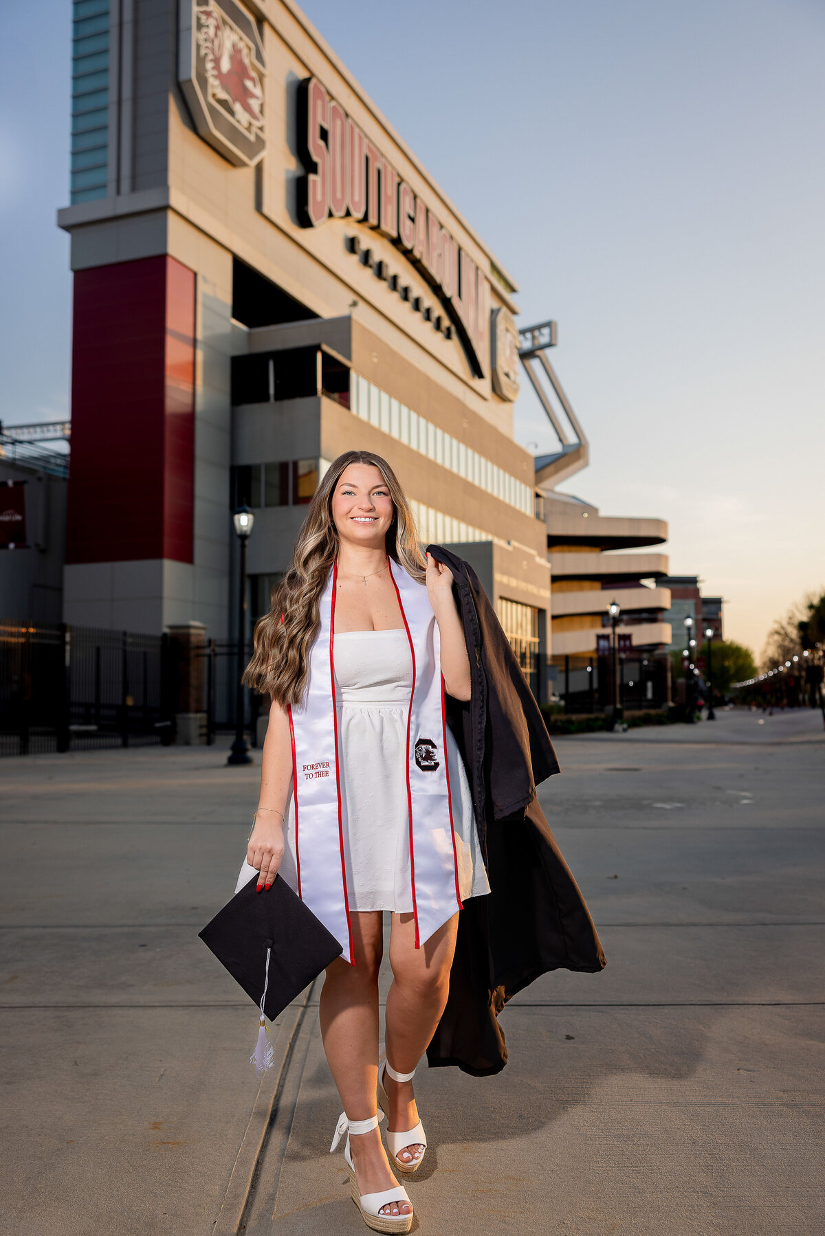 Taylor Z-9205 Williams Brice Stadium Senior Portraits USC