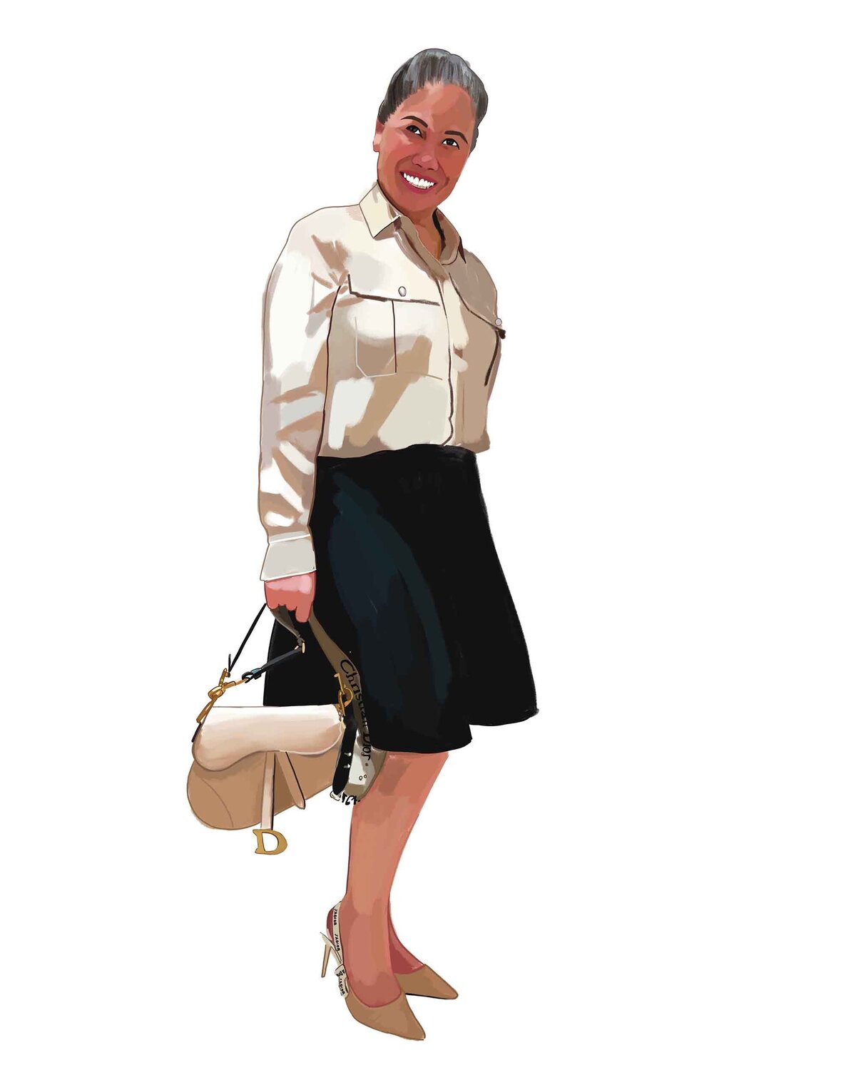 Latina Illustrator - Live Skecthing New York