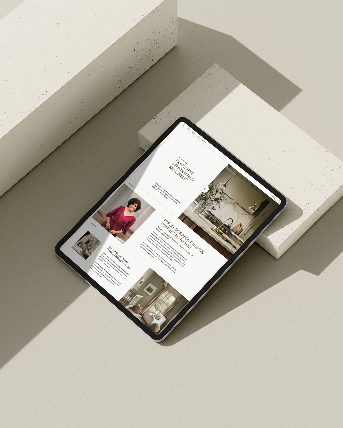 Atrio | Showit Real Estate Website Template