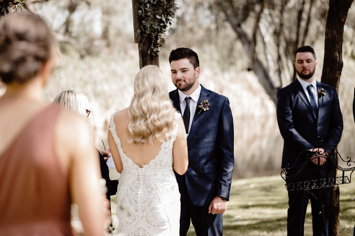Wedding held in Mildura, VIC