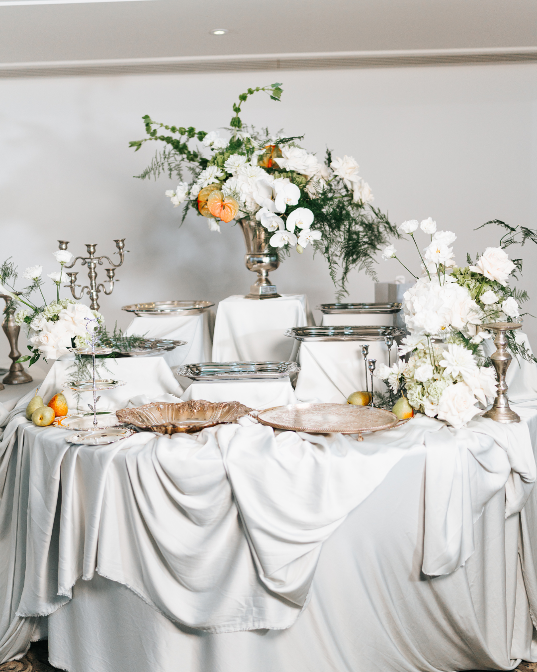 Event food styling and catering setup in London by Nouré & Co