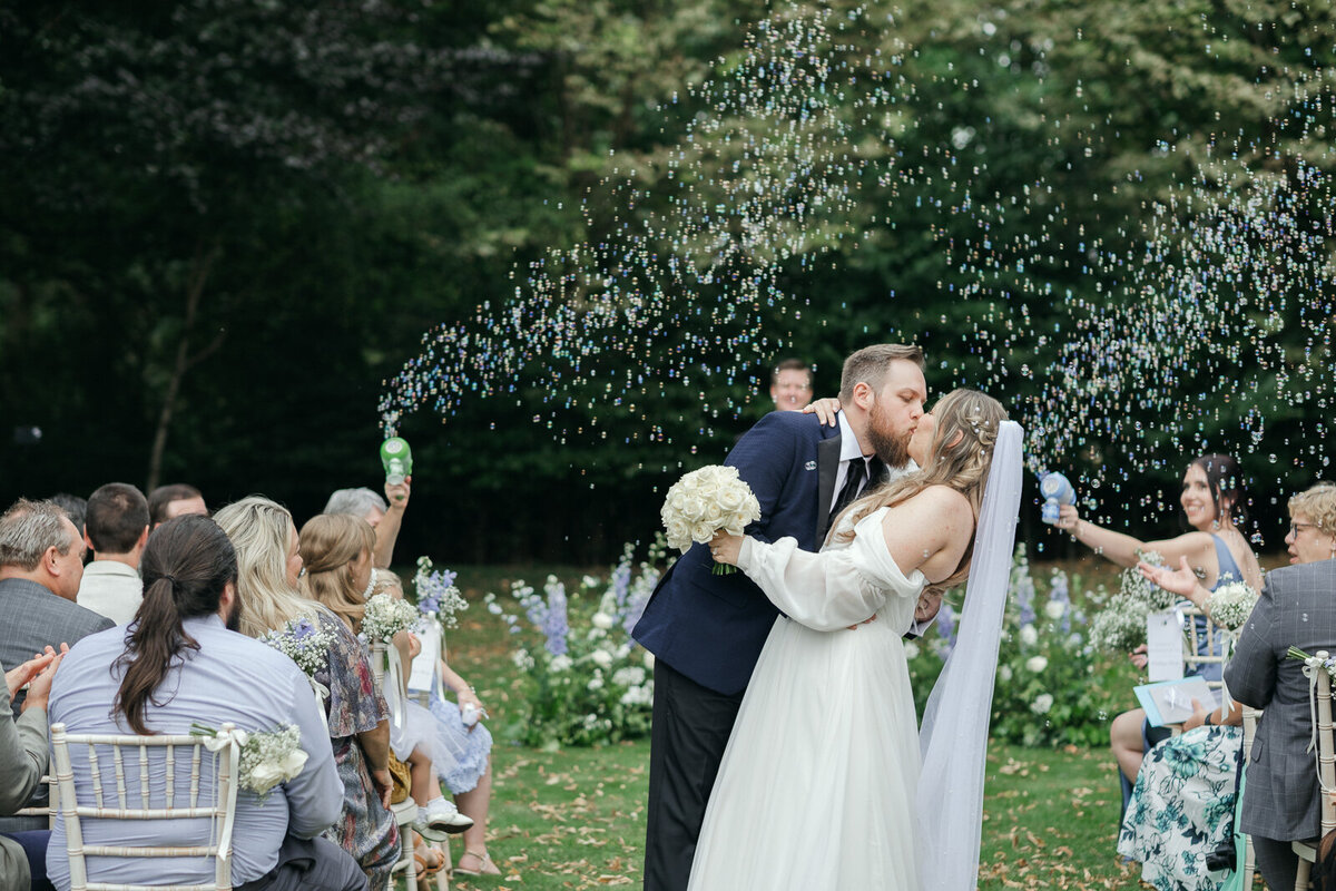 Elegant Wedding at Hinwick House, Northamptonshire - Destination Wedding Photography-119