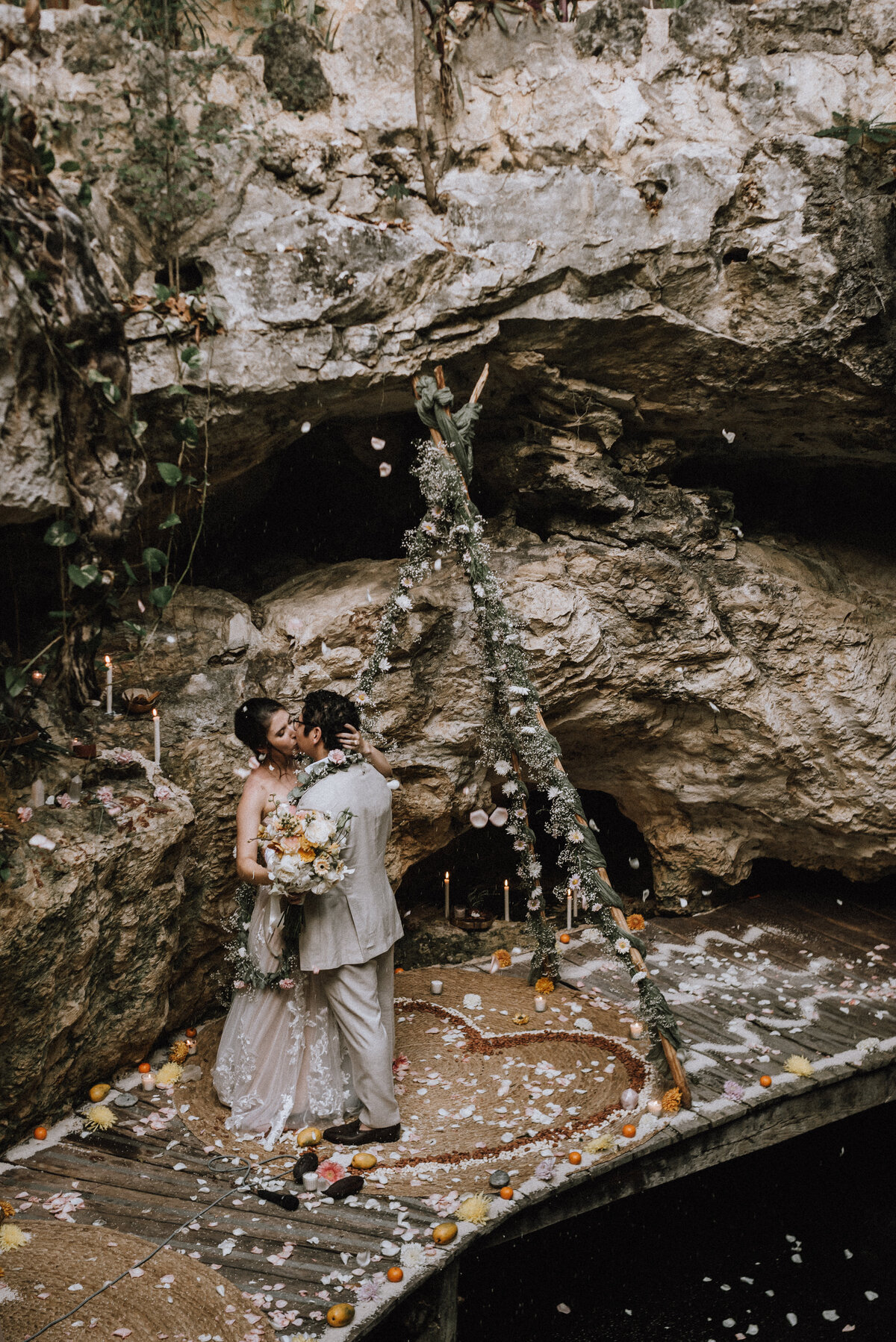 Ambar + Alejandro with Tulum Wedding Photos00023