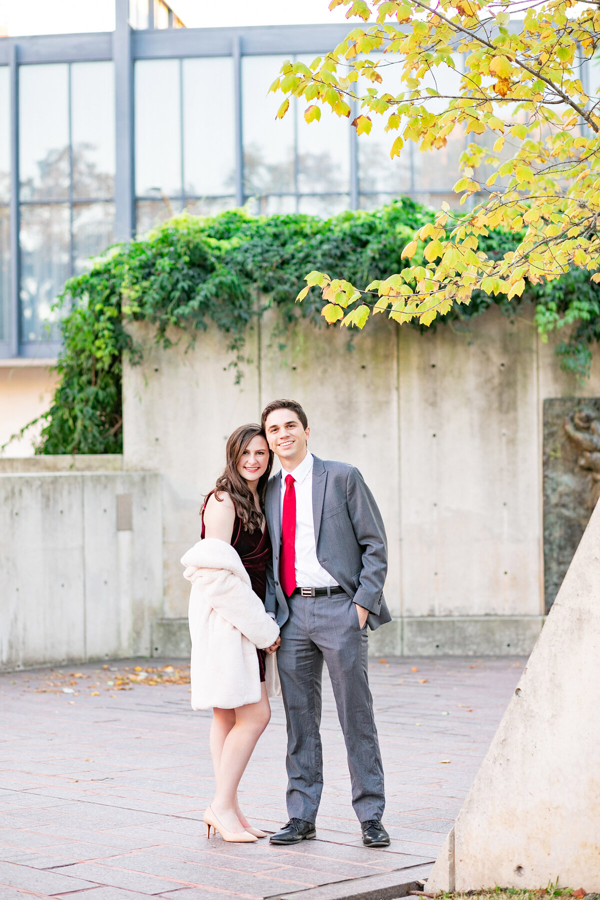 Dressed Up Engagement Pictures