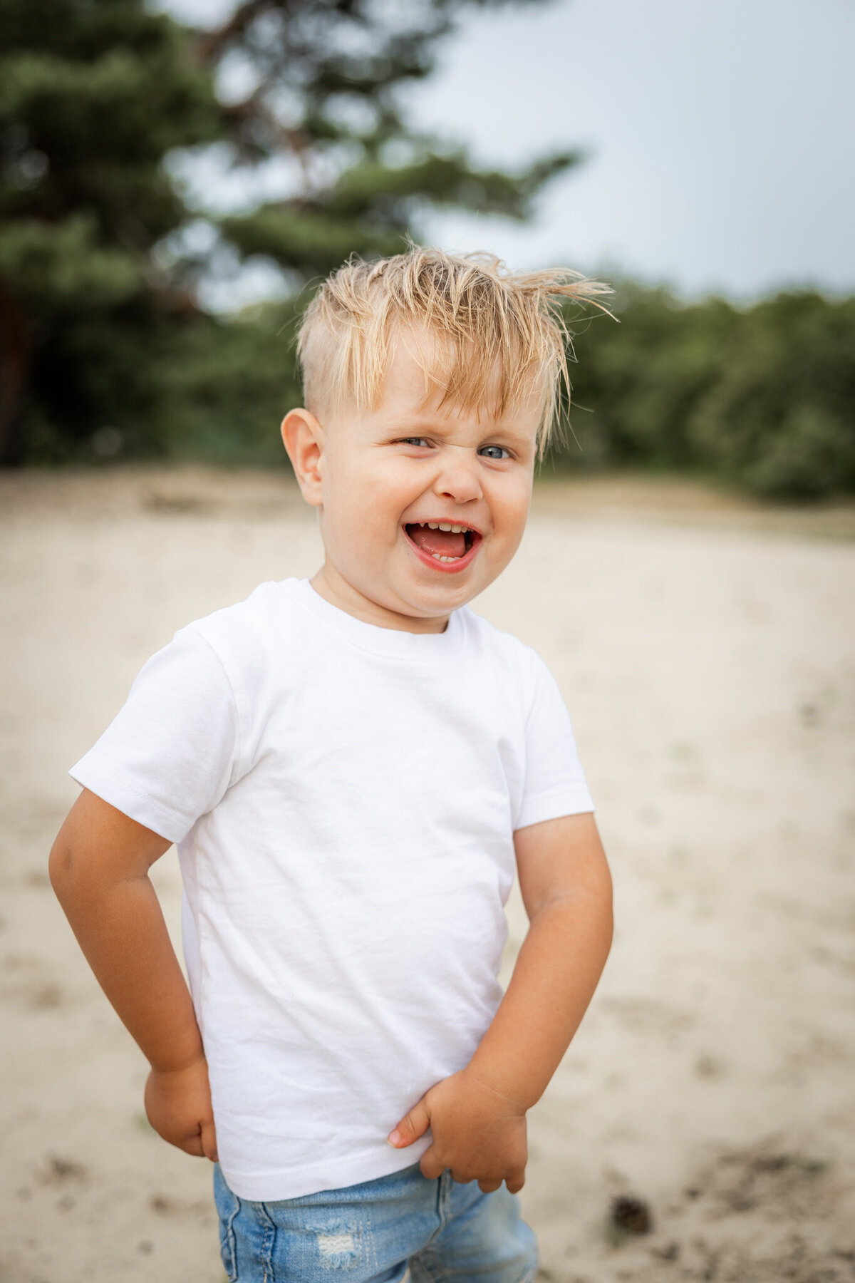 Gezin Loet Fotografie zandverstuiving