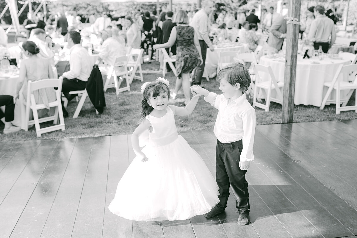 flower-girl-ring-bearer-dance-floor-mystic-river-entertainment-rowayton-ct