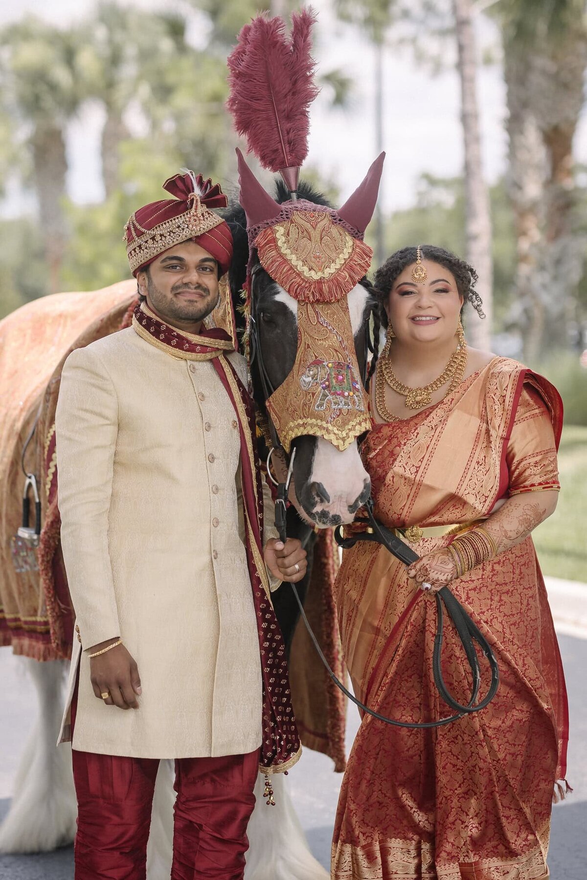 Indian Wedding Photos at Omni Orlando Resort at ChampionsGate | By Phavy Photography, Indian Wedding Photographer 