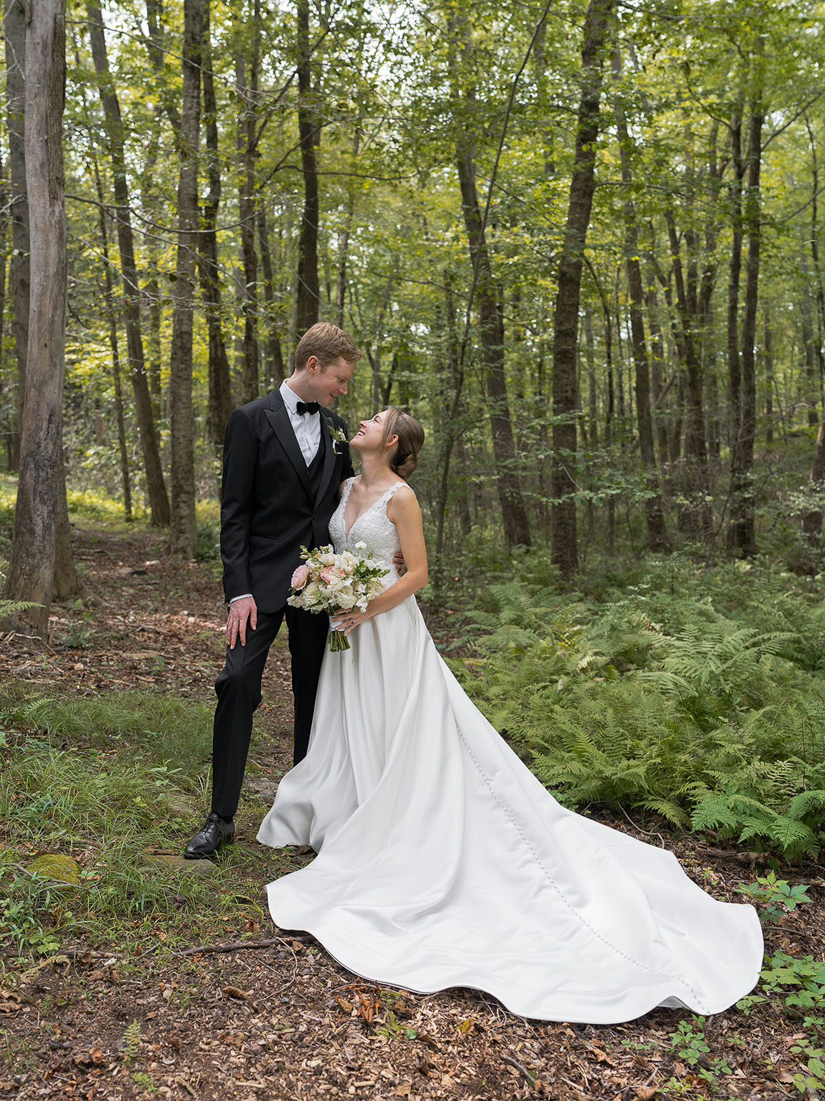 Annalise & Jonathan Tented Private Residence Connecticut Wedding-79