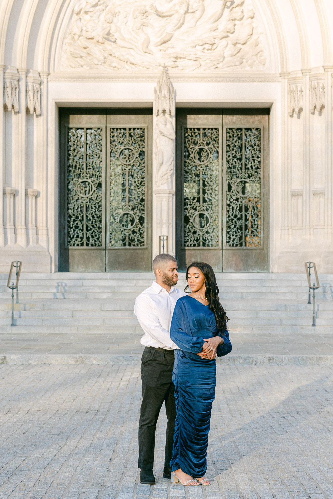 Engagement Session at the National Cathedral by Get Ready Photo-36