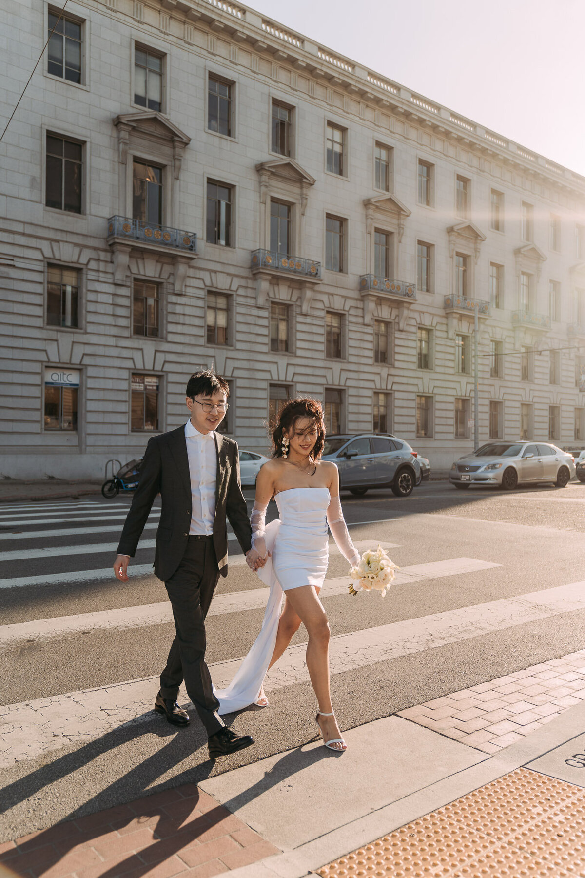 Joyce Li Photography Destination Wedding Elopement Engagement Lifestyle Portrait Photographer West Coast Seattle Washington California sfcityhallelopement-75