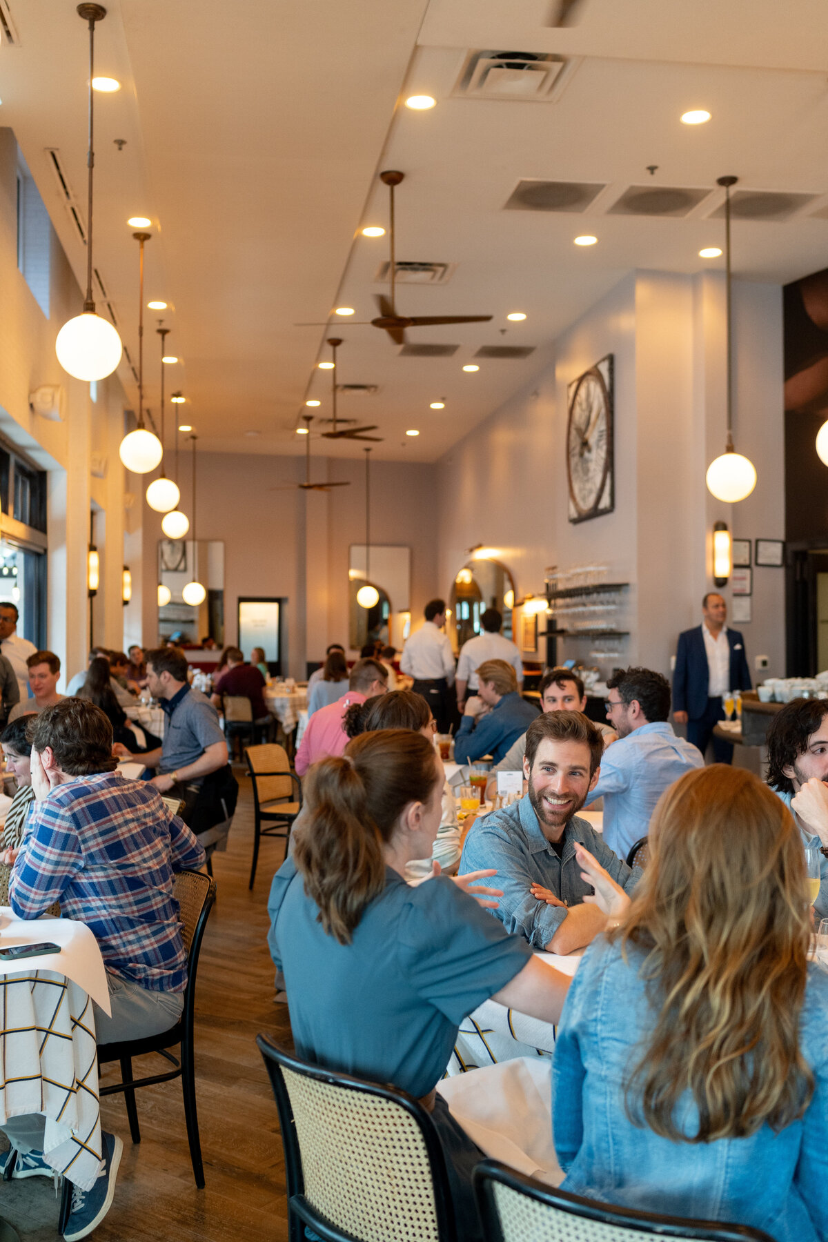 Wedding welcome brunch at Up On Knox