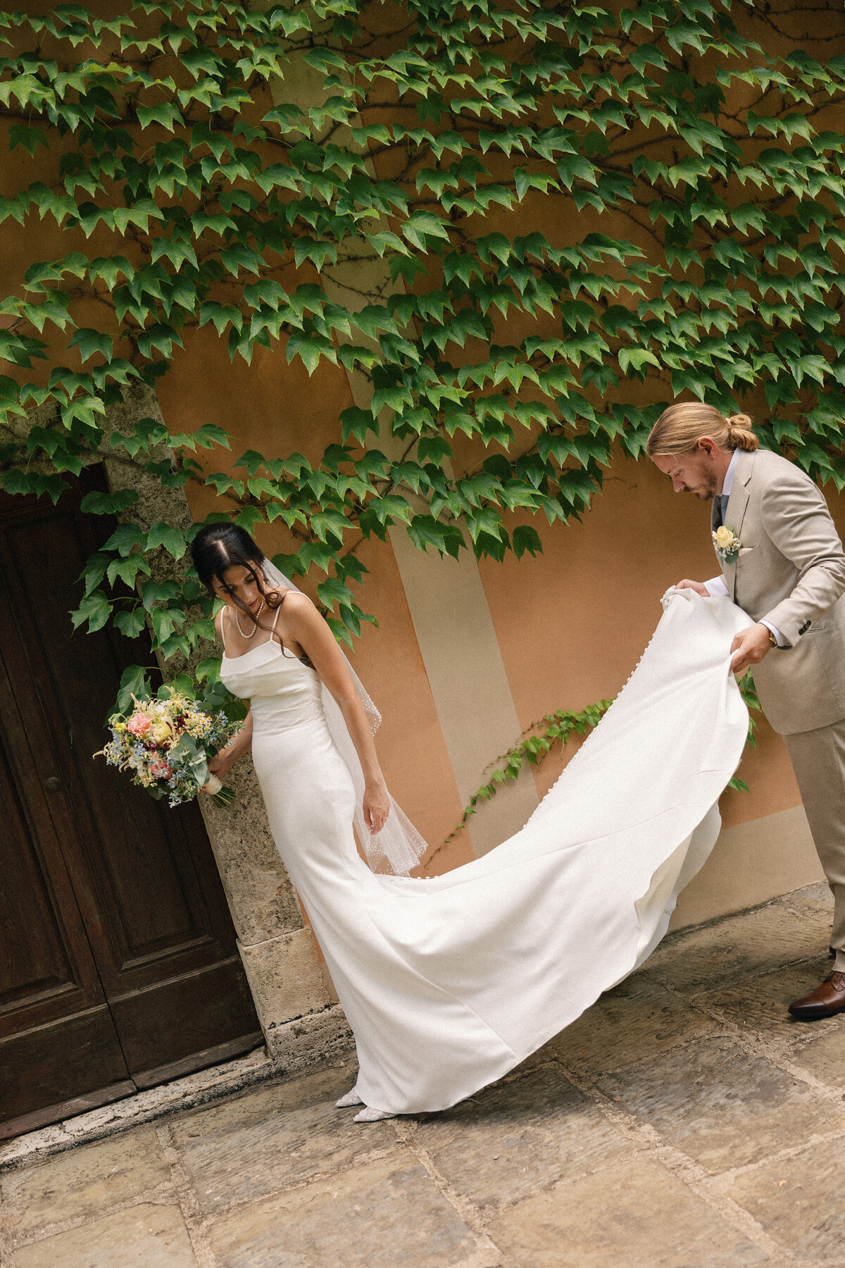 Intimate wedding moments captured throughout the day