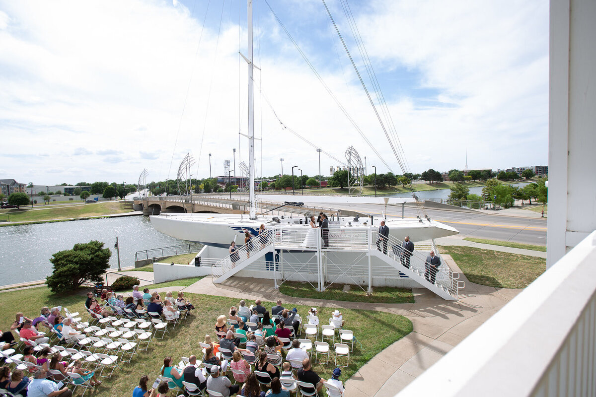 Boathouse Wedding Boat