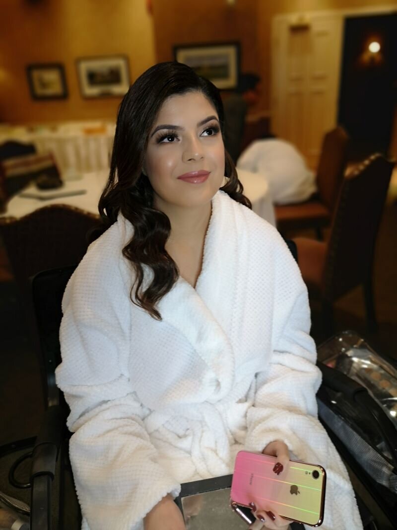 Bridal makeup artistry at its finest, courtesy of an Ottawa Makeup Artist