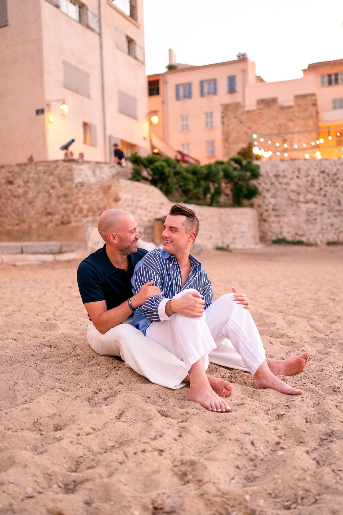 saint-tropez, photo, shoot, engagement, summer, couple