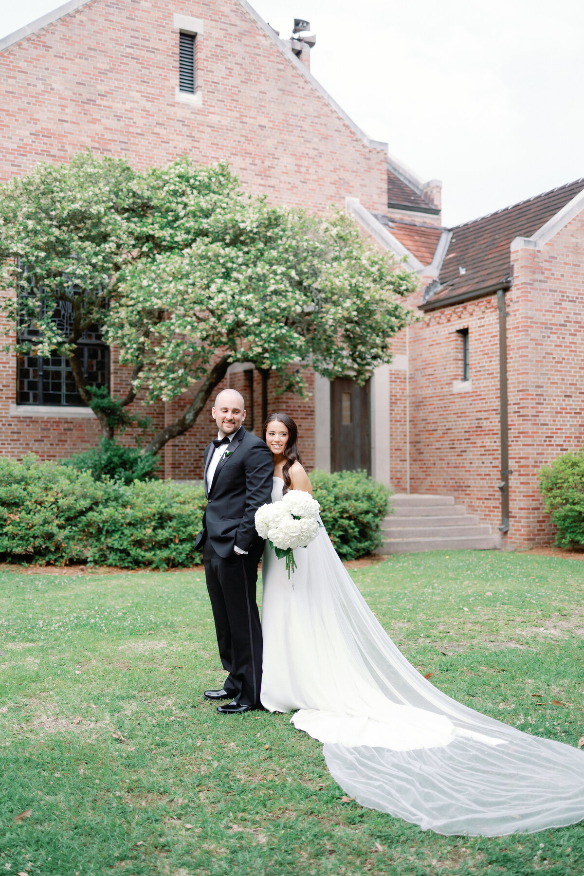 Bride and Groom Portraits New Orleans Wedding Photographer
