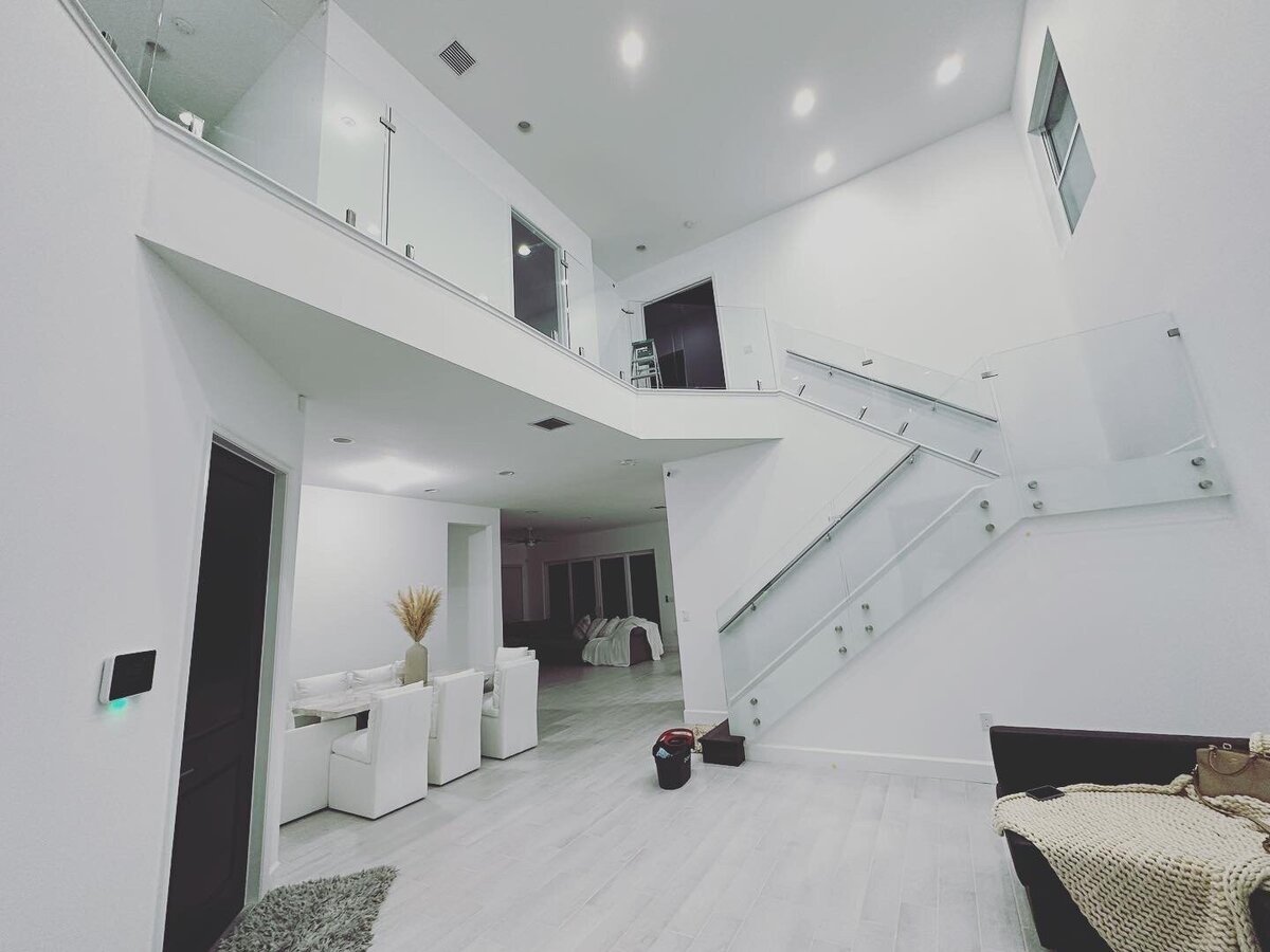 Modern Glass & Aluminum Railings in Boca Raton, South Florida