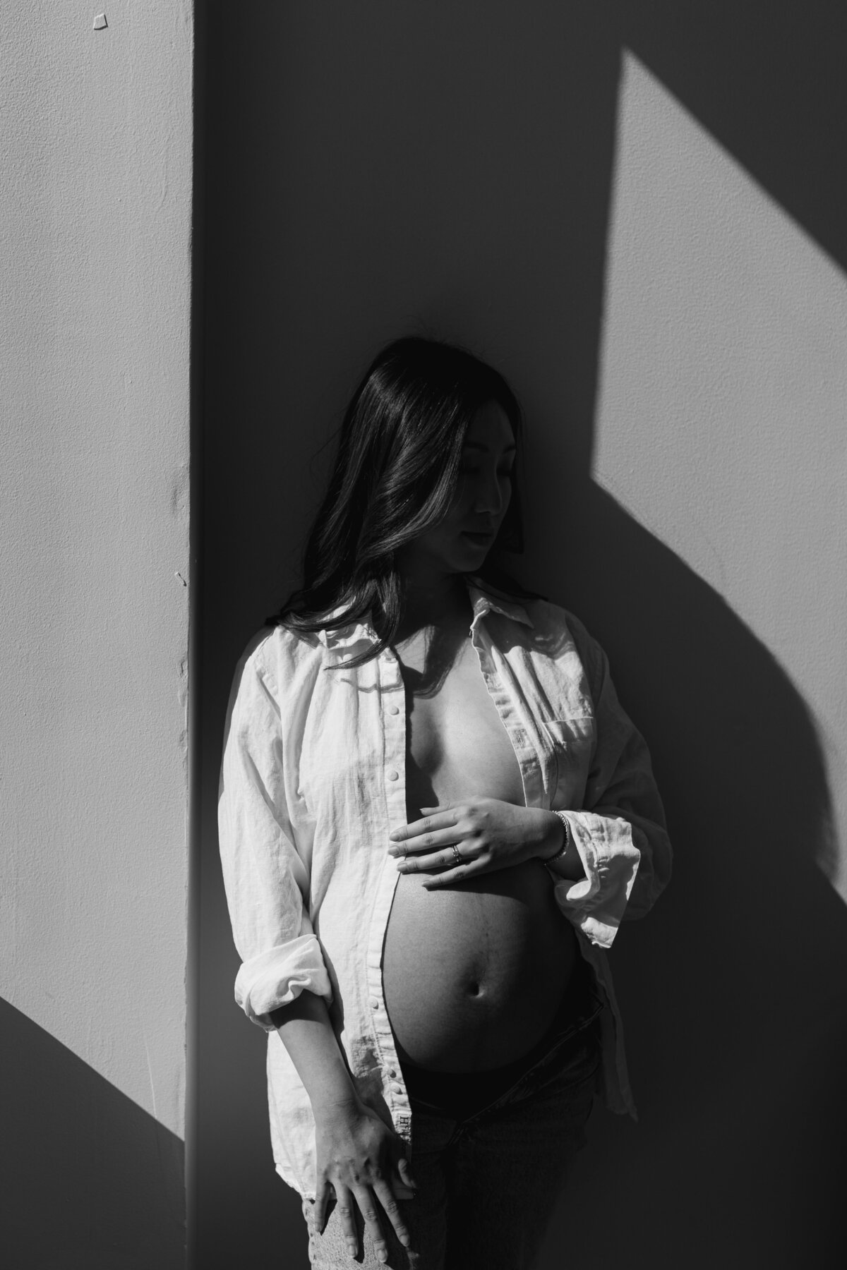 Maternity portrait session at Philadelphia photography studio - 15