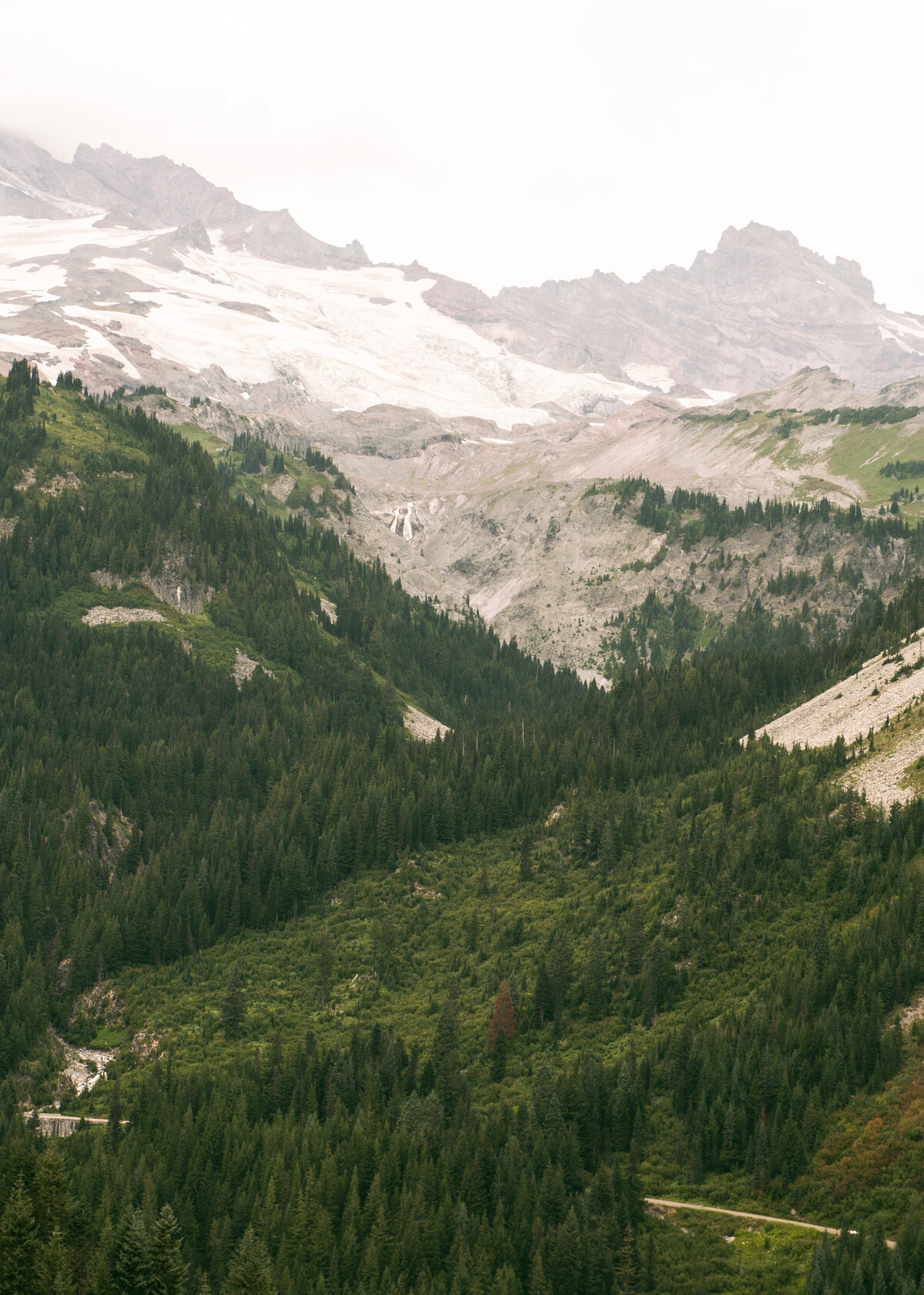 Mount Rainier Seattle Mountain Close Up