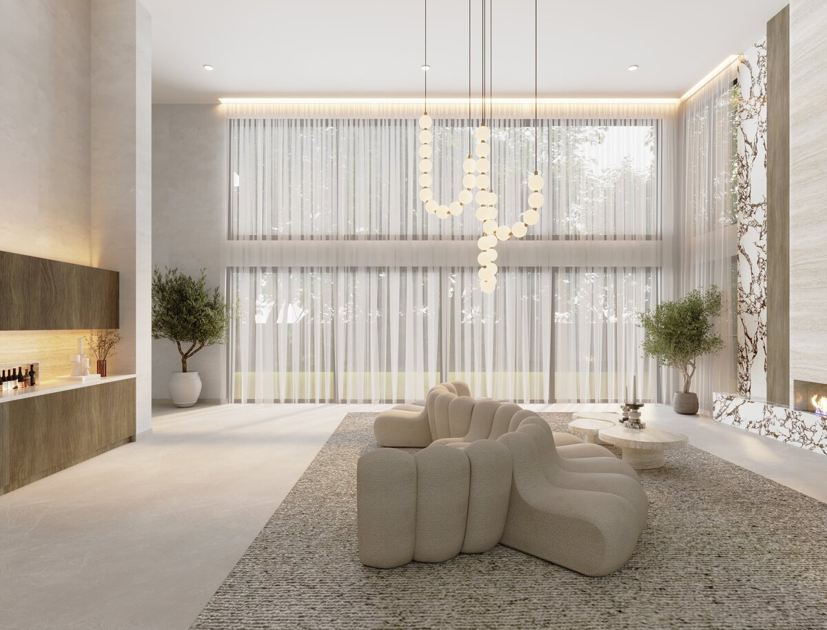 Craddock Lounge area render