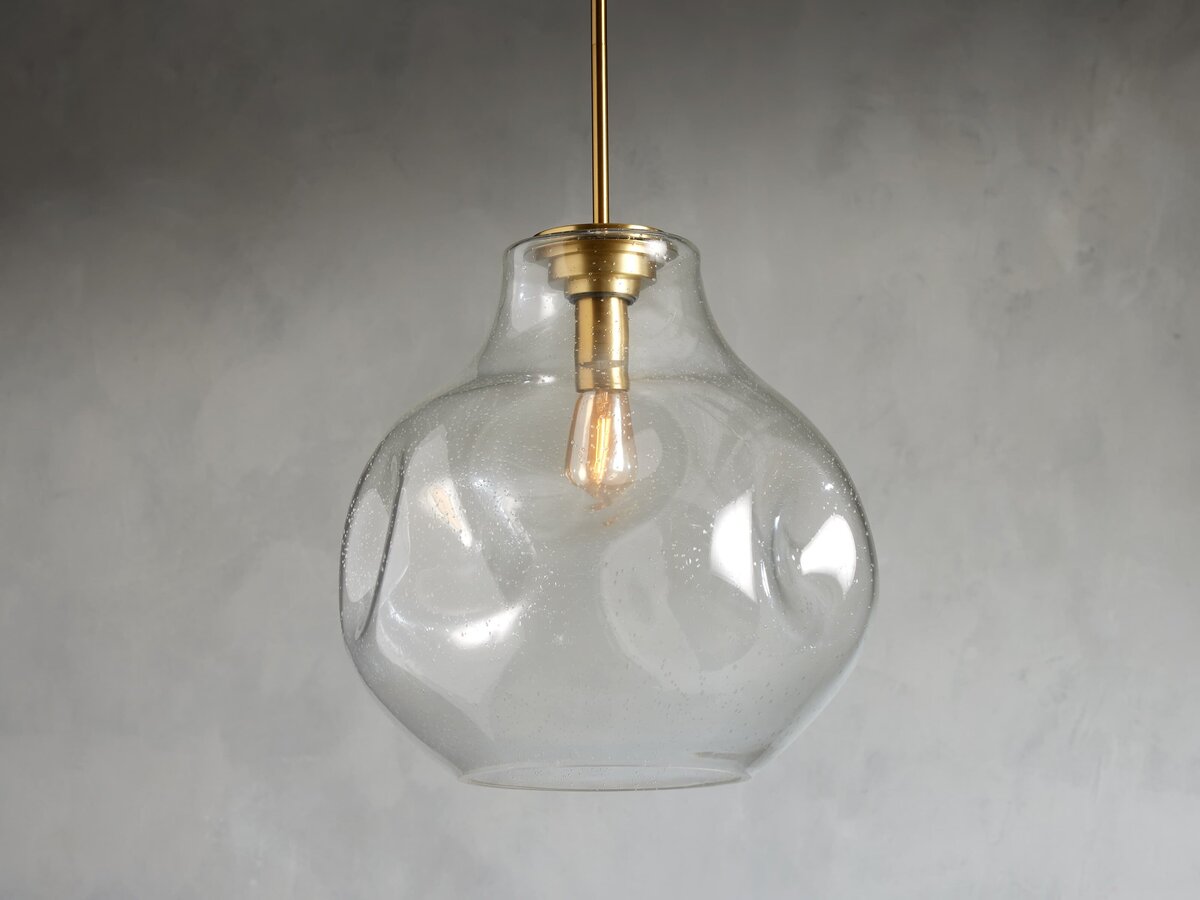 Organic Glass Pendant Lamp