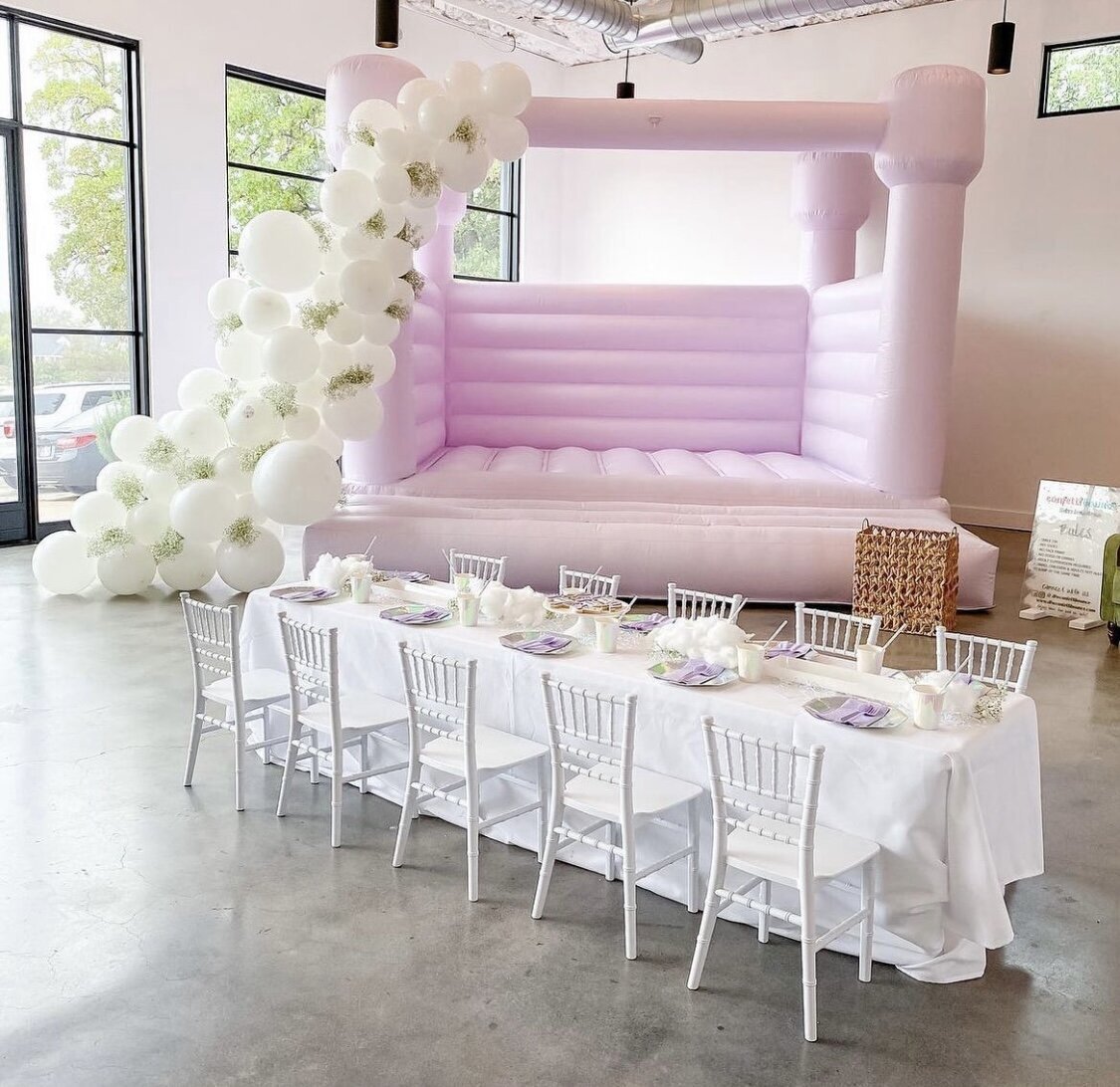 Pastel Purple Bounce House