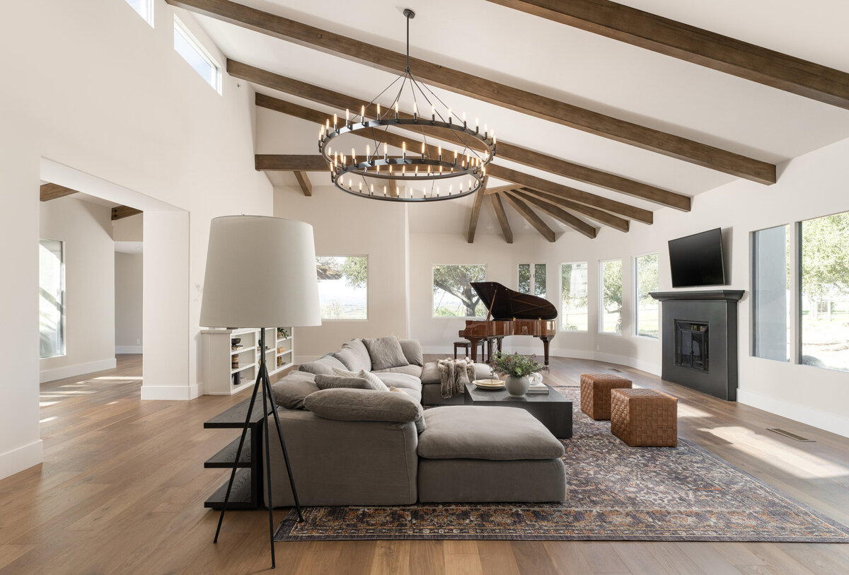 open living room