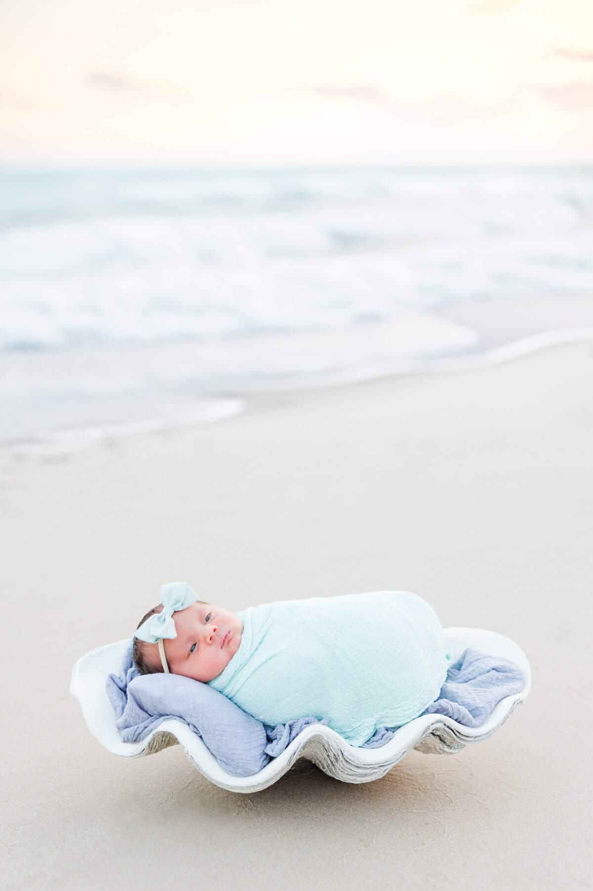 Beach Newborn Photography