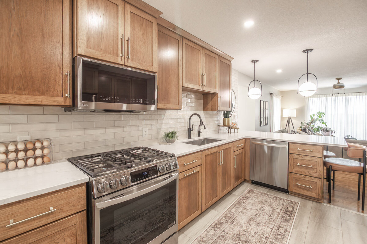 mid-mod kitchen renovations
