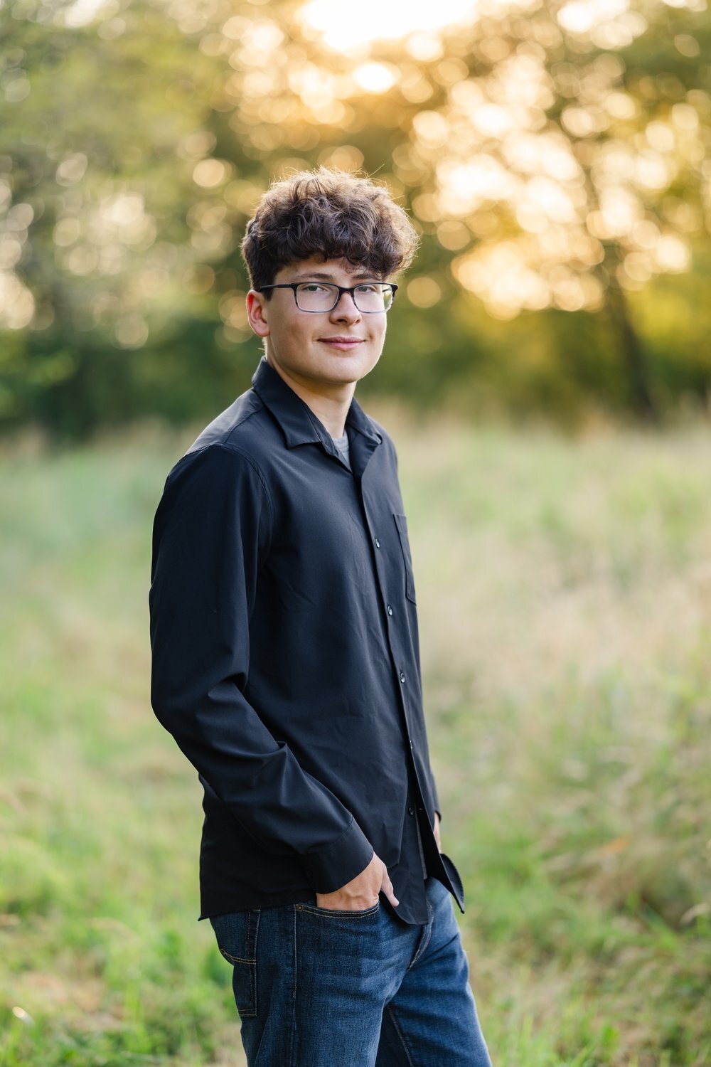 tall grass north bend guy portrait