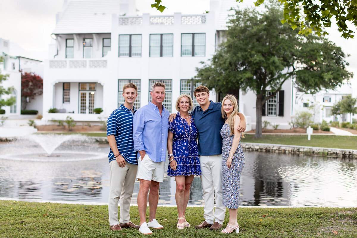 30a family portrait in alys beach