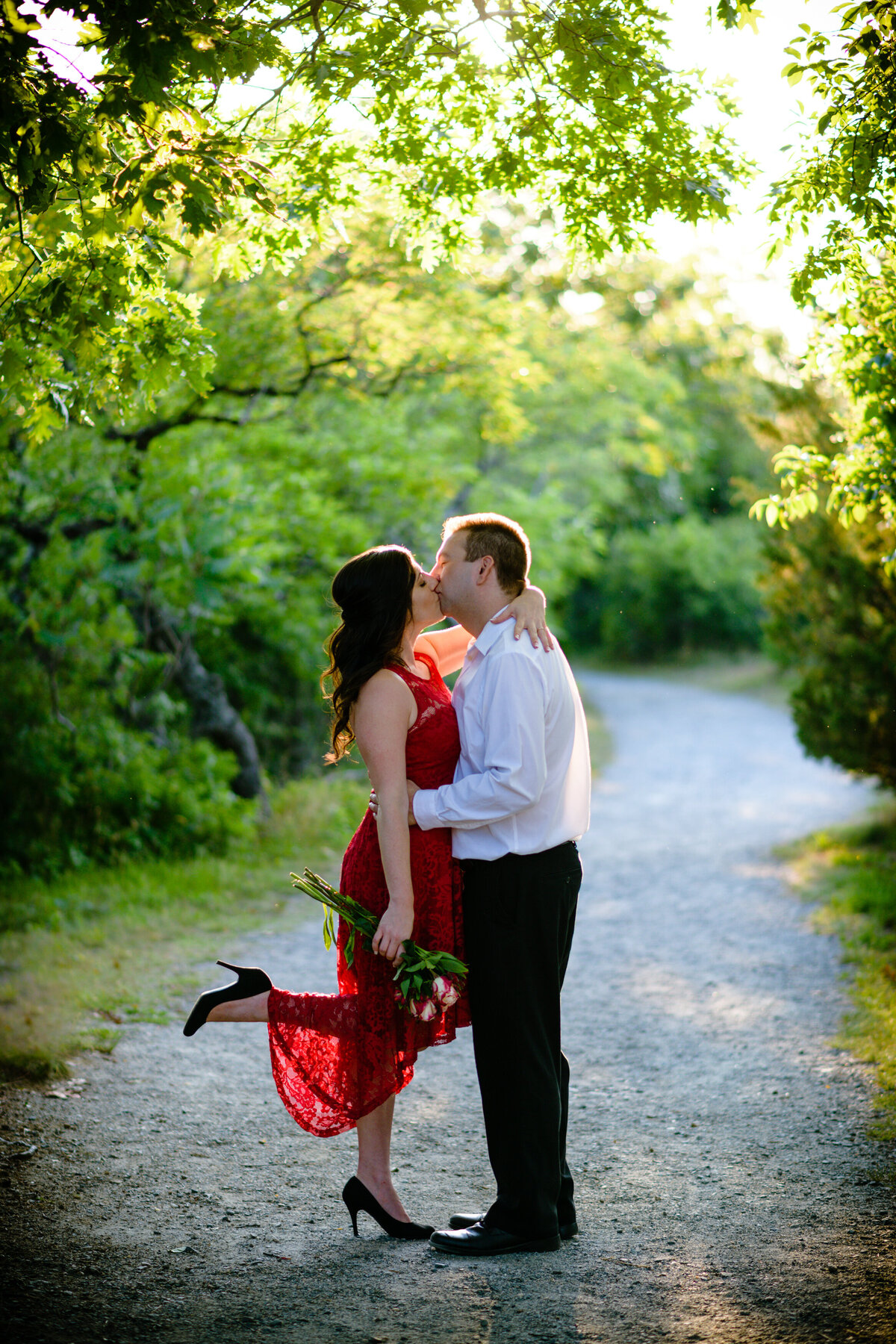 Rockport MA engagement session outdoors