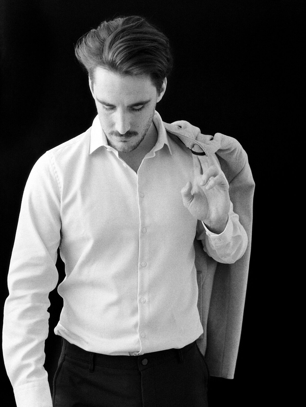 In-studio portrait photography session in Naters, Valais, Switzerland - 13