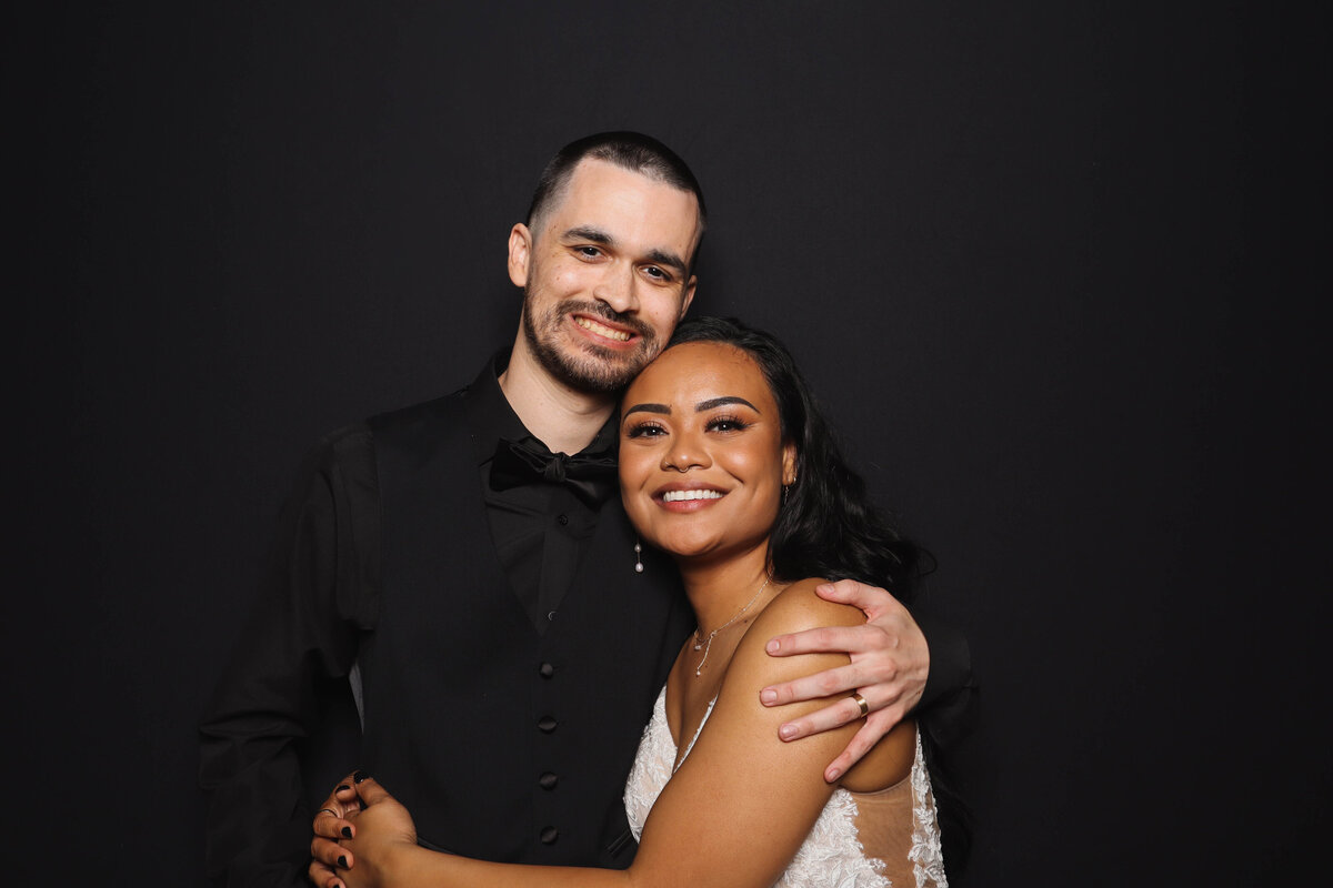 Black modern backdrop